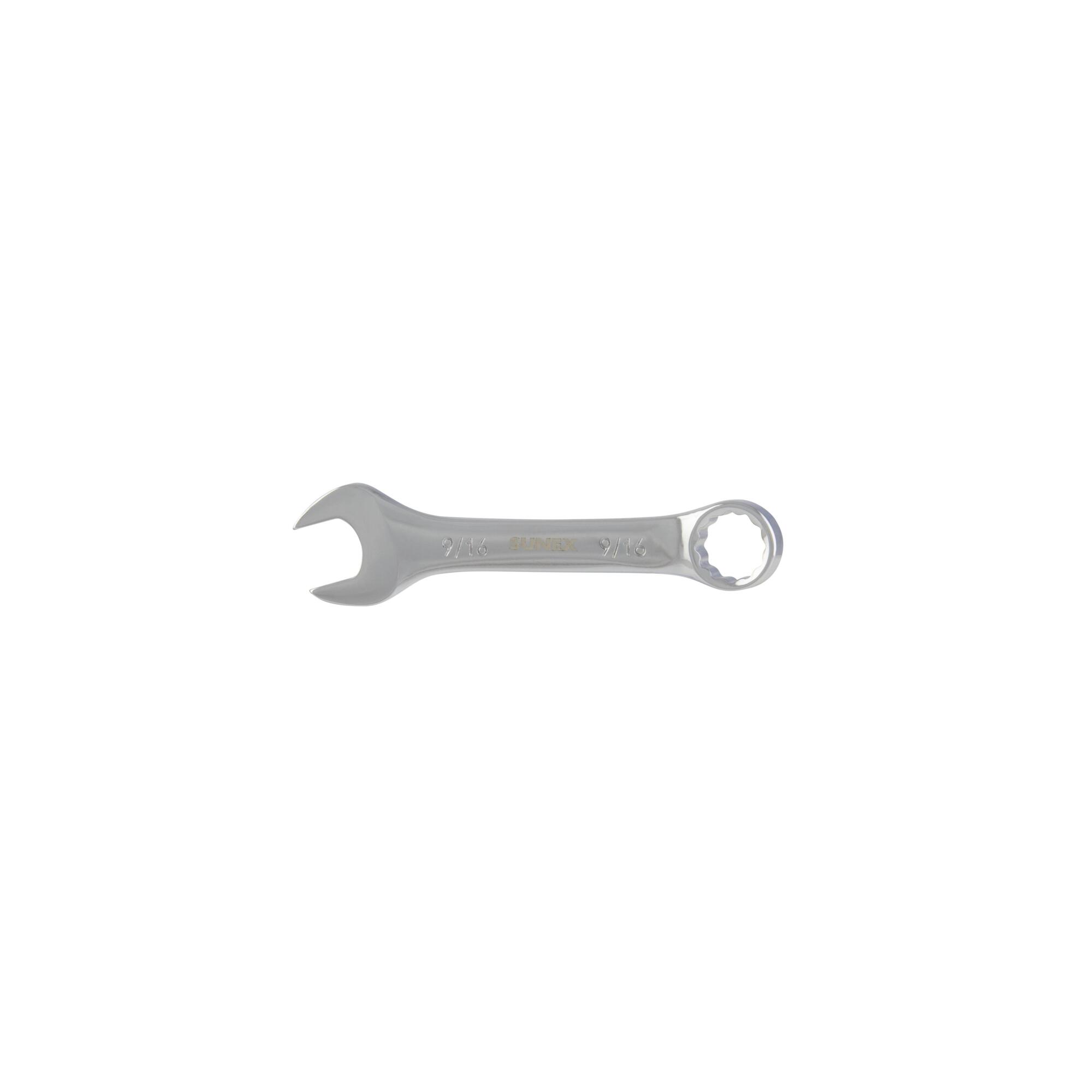 Sunex Tools Stubby Combination Wrench — 9/16in., Model# 993018