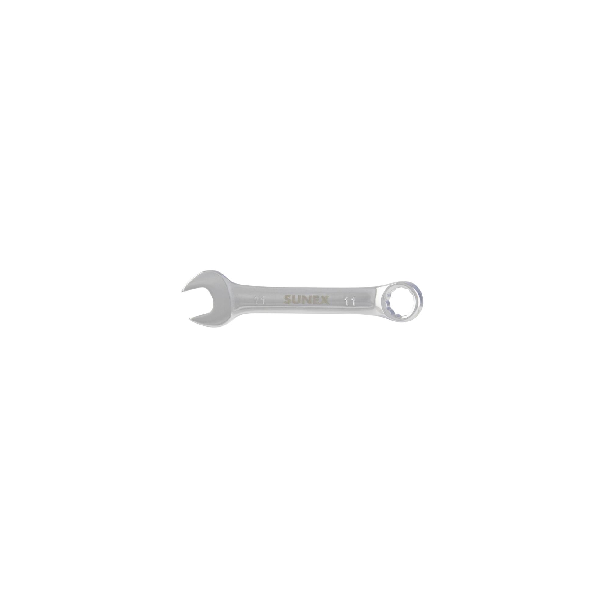 Sunex Tools Stubby Combination Wrench — 11mm, Model# 993011M