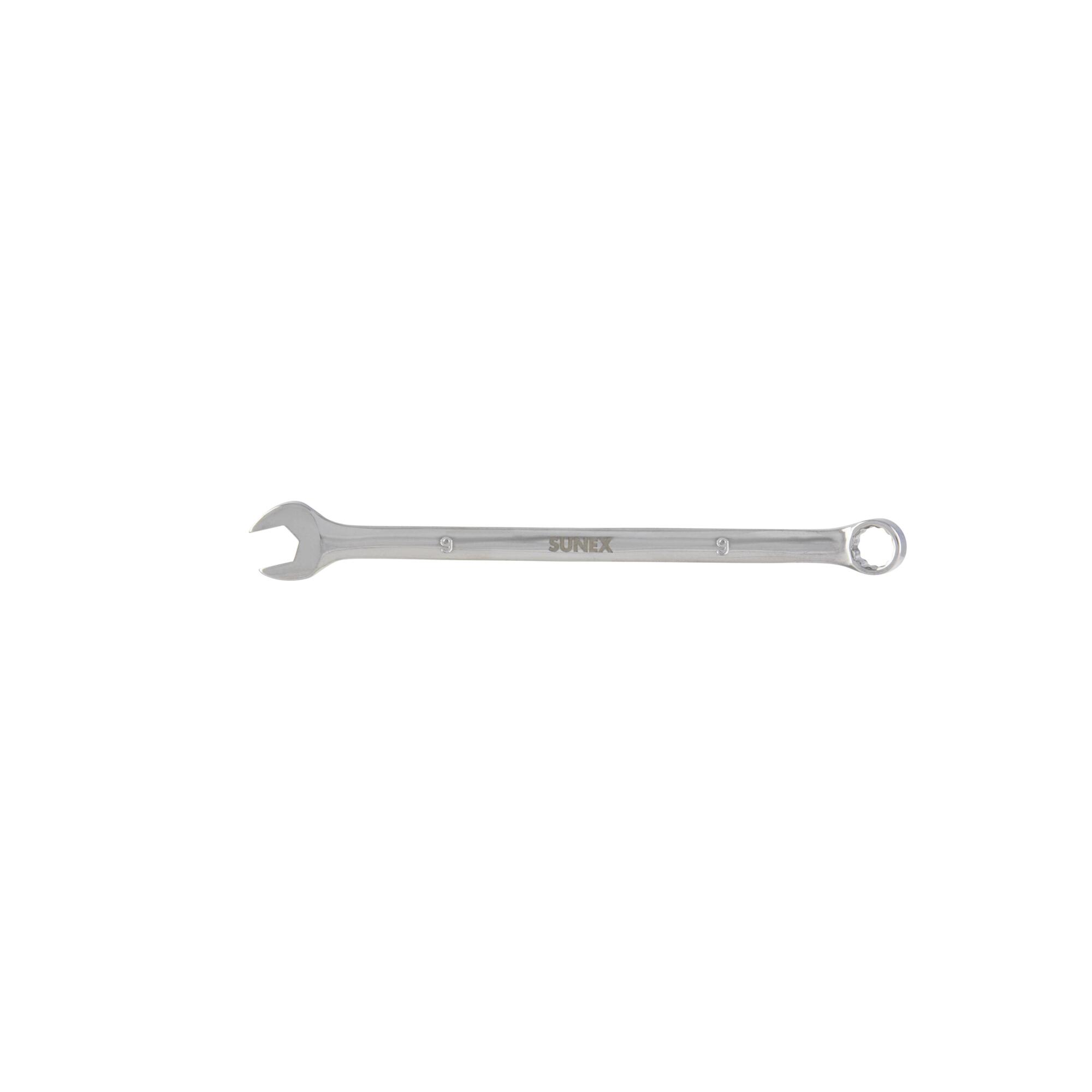 Sunex Tools Full Polish Combination Wrench — 9mm, Alloy Steel, Model# 991709MA