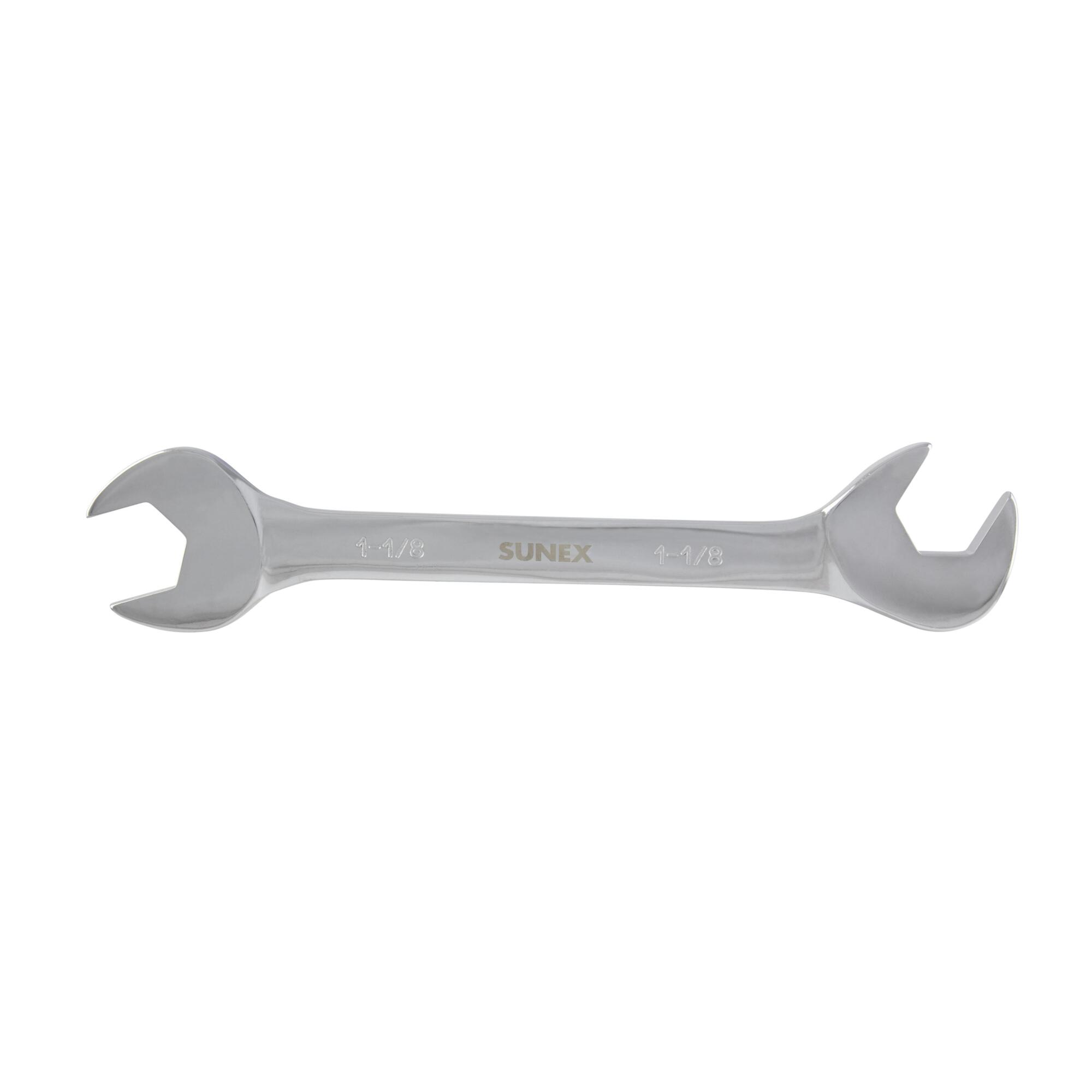 Sunex Tools Full Polish Angled Head Wrench — 1-1/8in., Model# 991413A