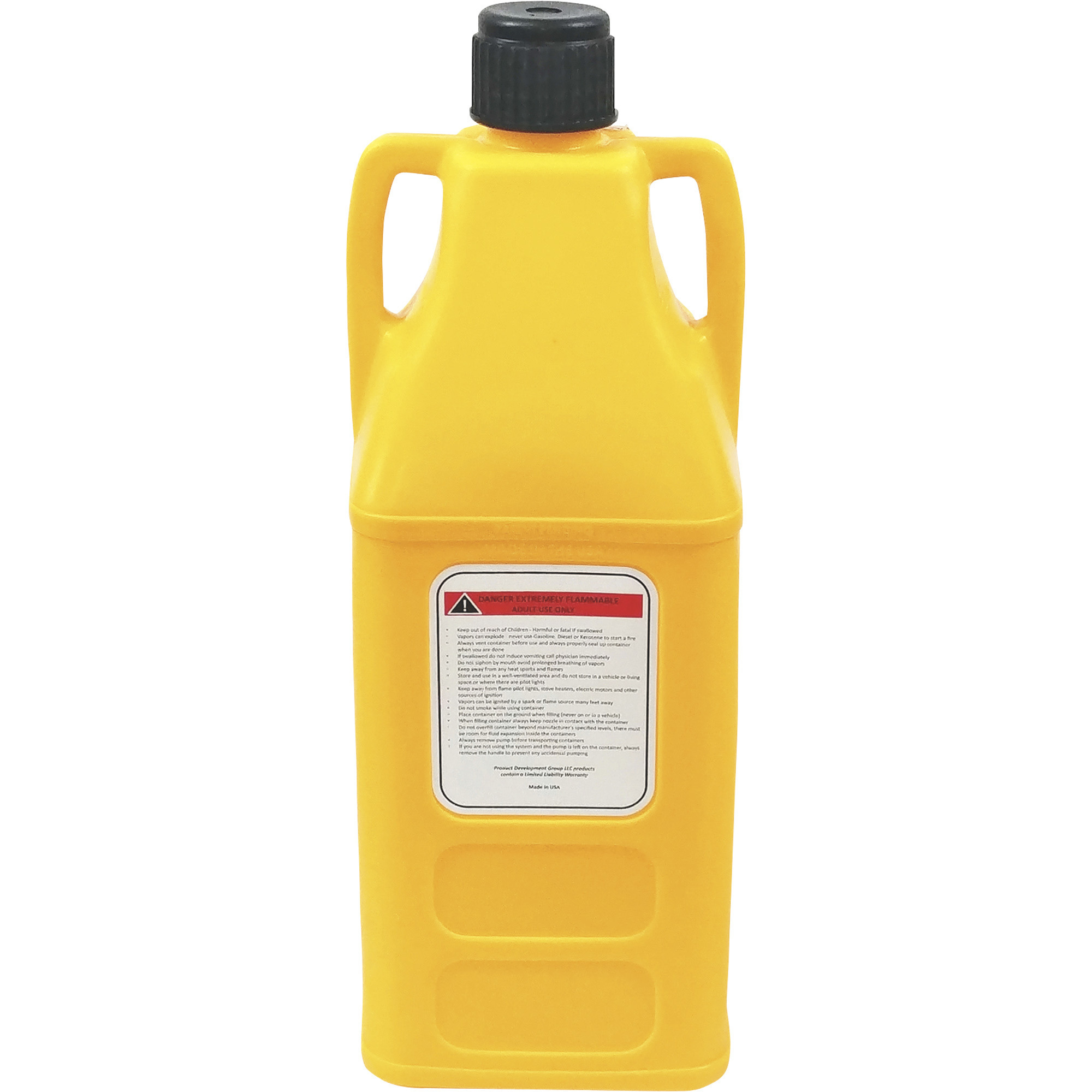 FLO-FAST Container, 10.5-Gallon, Yellow, For Diesel, Model# 10504 ...