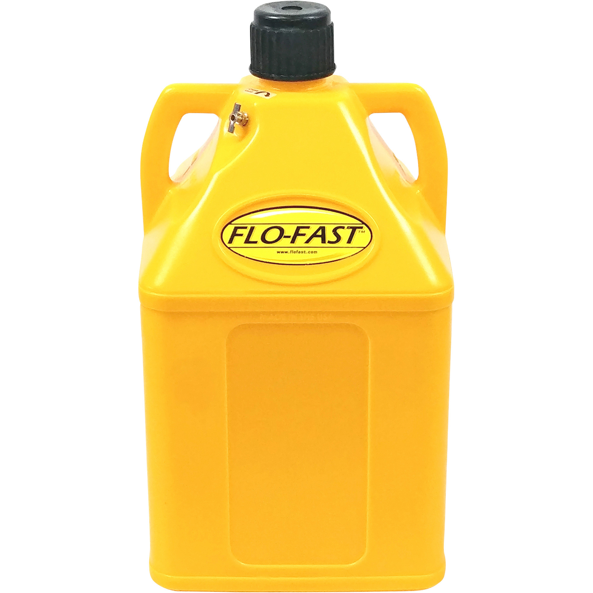 FLOFAST Diesel Container With Pump and Cart, 15Gallon, Yellow, For