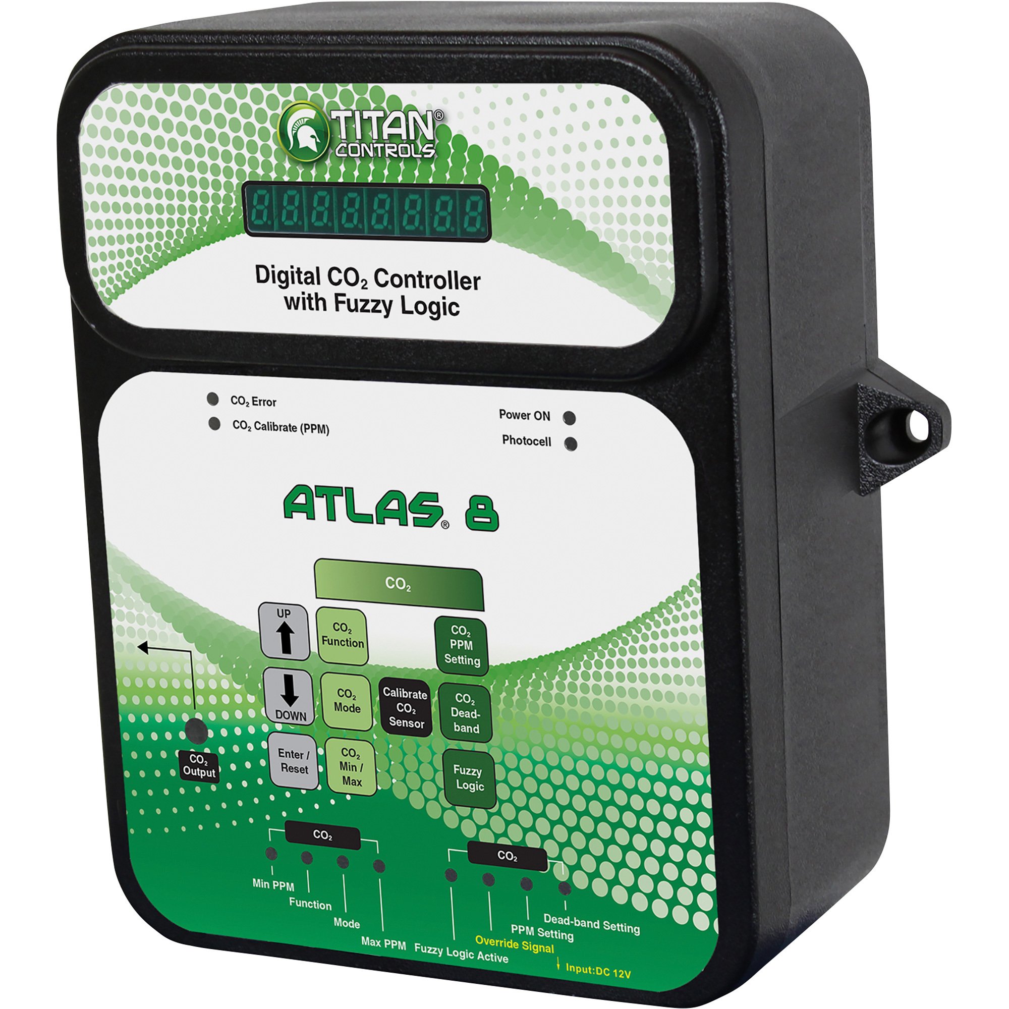 Sunlight Supply Titan Controls Atlas 8 Digital CO2 Controller with Fuzzy Logic — 120 Volts, 14.5 Amps, 60 Hz