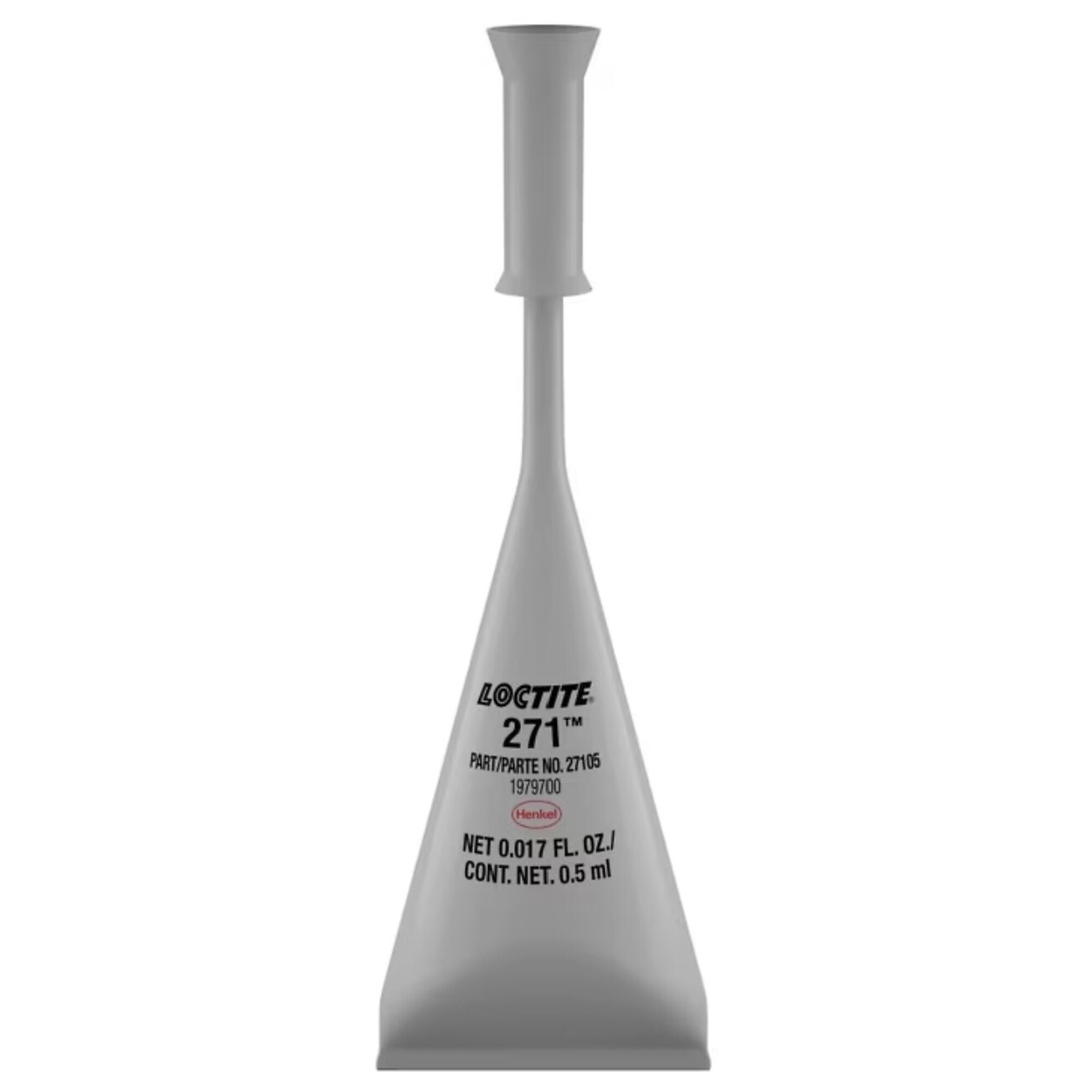 Loctite, Thread Sealant #271 High 0.5 ml/.017 oz- 100pk, Model# LOC232532