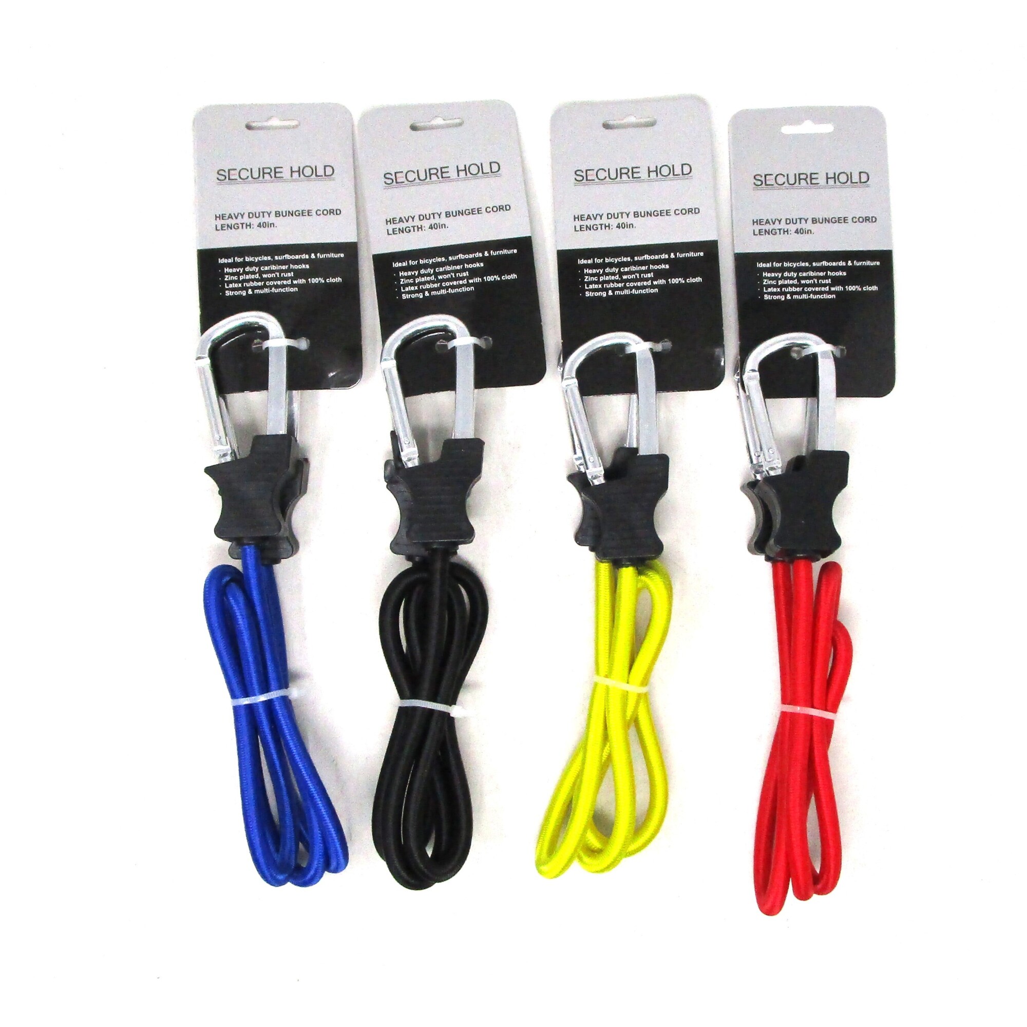 40in. bungee with carabiner, Straps (qty.) 1 Model# J1241R2