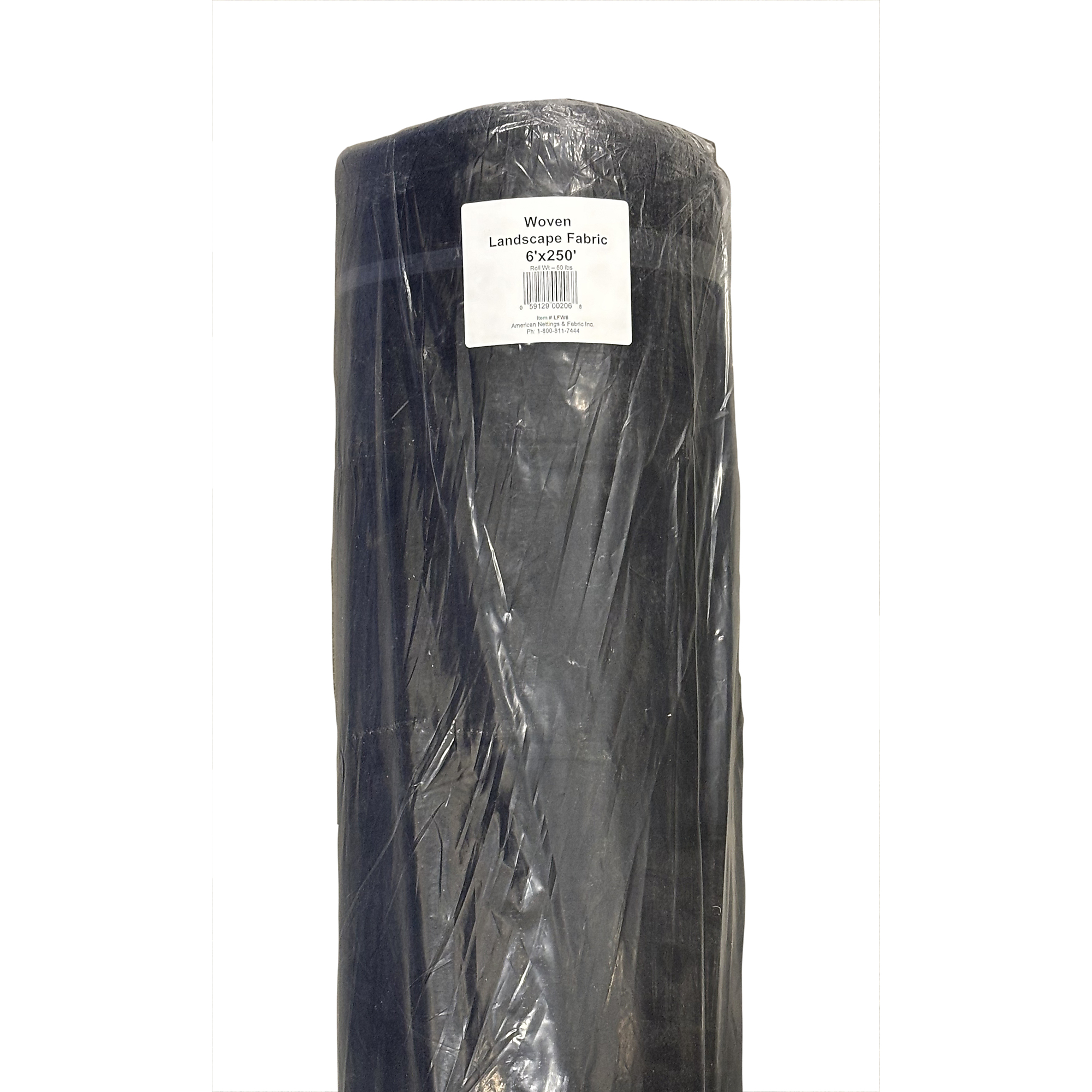 American Nettings & Fabric, Inc., Woven Landscape Fabric 6ft.x250ft., Model# LFW6