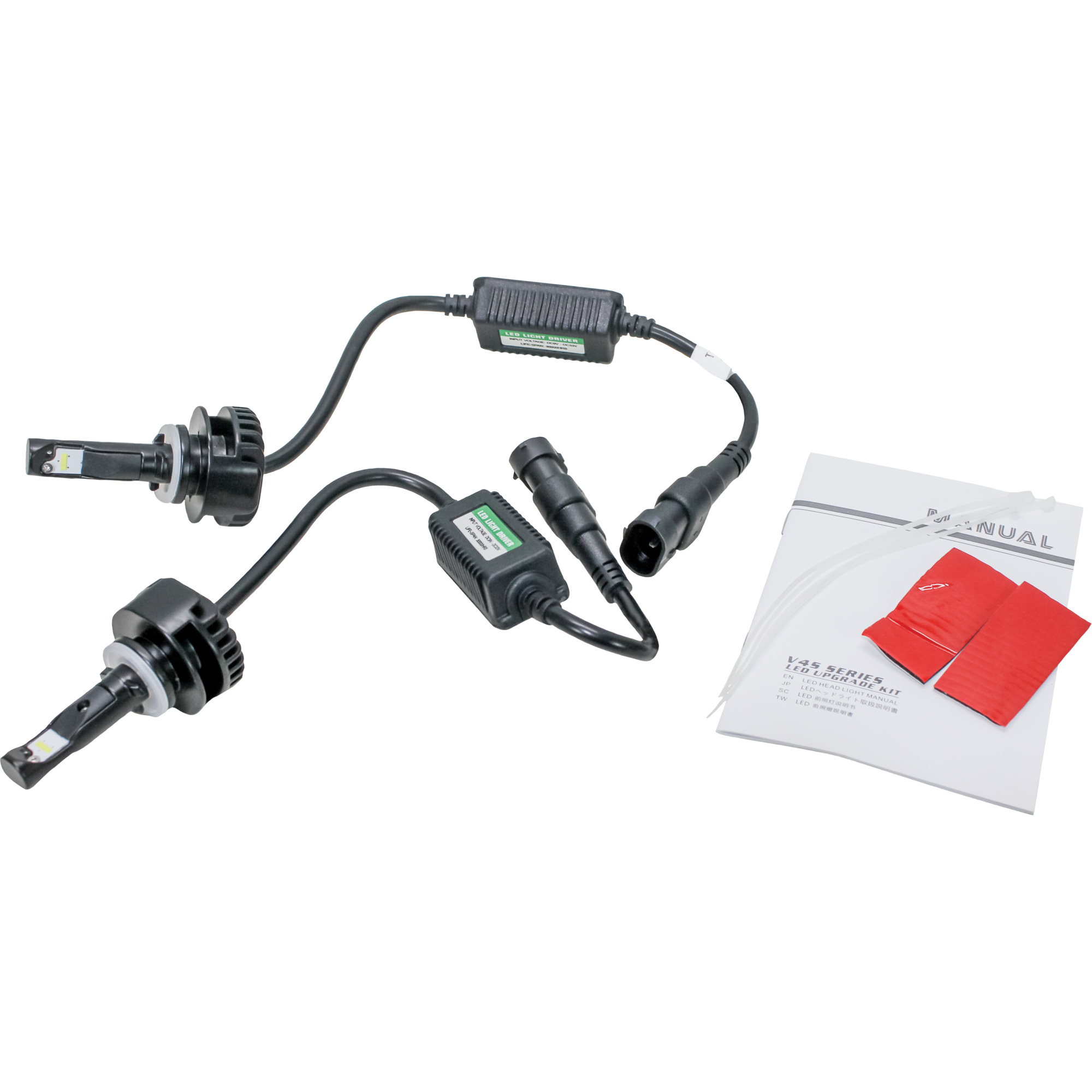 Tiger Lights, KM LED 880 Bulb Headlight Conversion Kit, Light Type LED, Included (qty.) 2 Model# TLHL-880