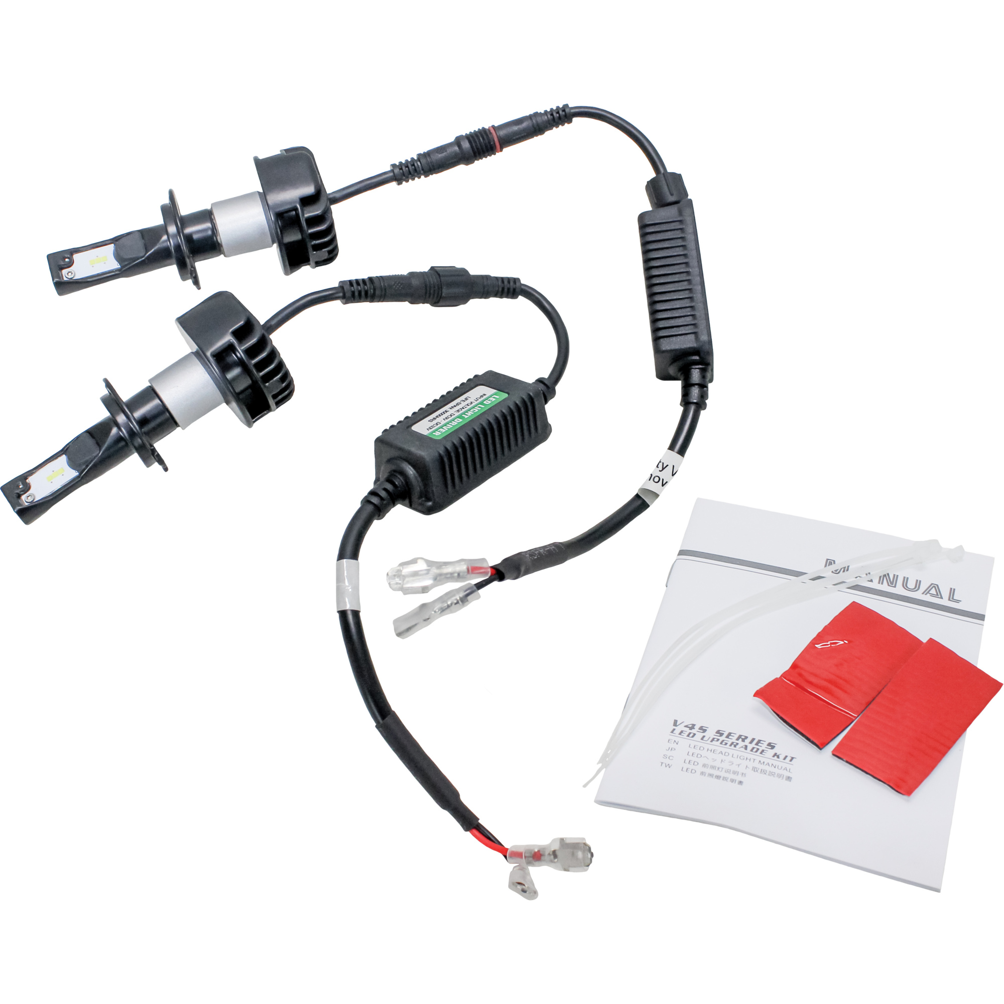 Tiger Lights, KM LED H7 Bulb Headlight Conversion Kit, Light Type LED, Included (qty.) 2 Model# TLHL-H7