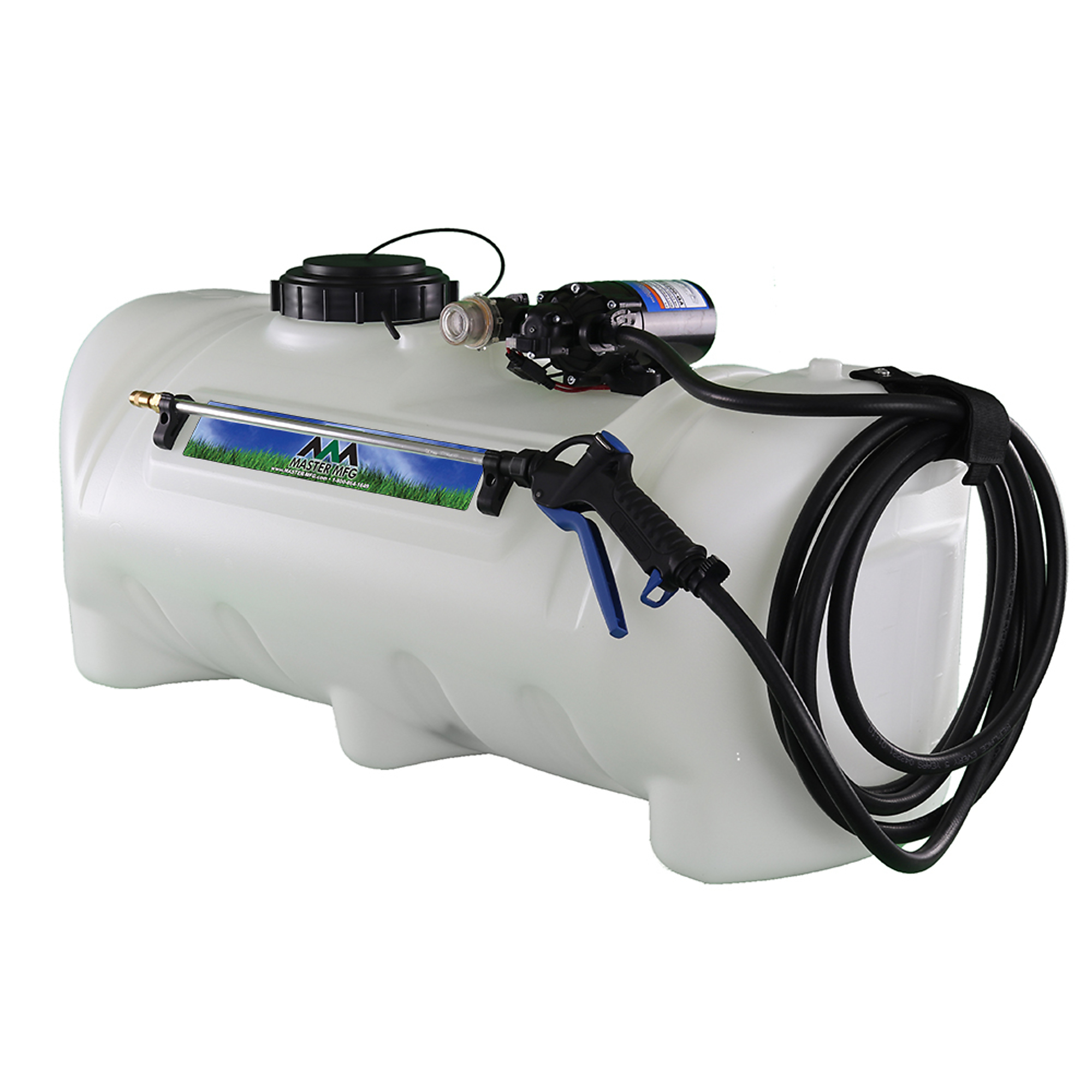Master Mfg Deluxe Spot Sprayer, 25-Gal. Tank, 2.2 GPM, 60 Max. PSI, Model# SSO-01-025D-MM