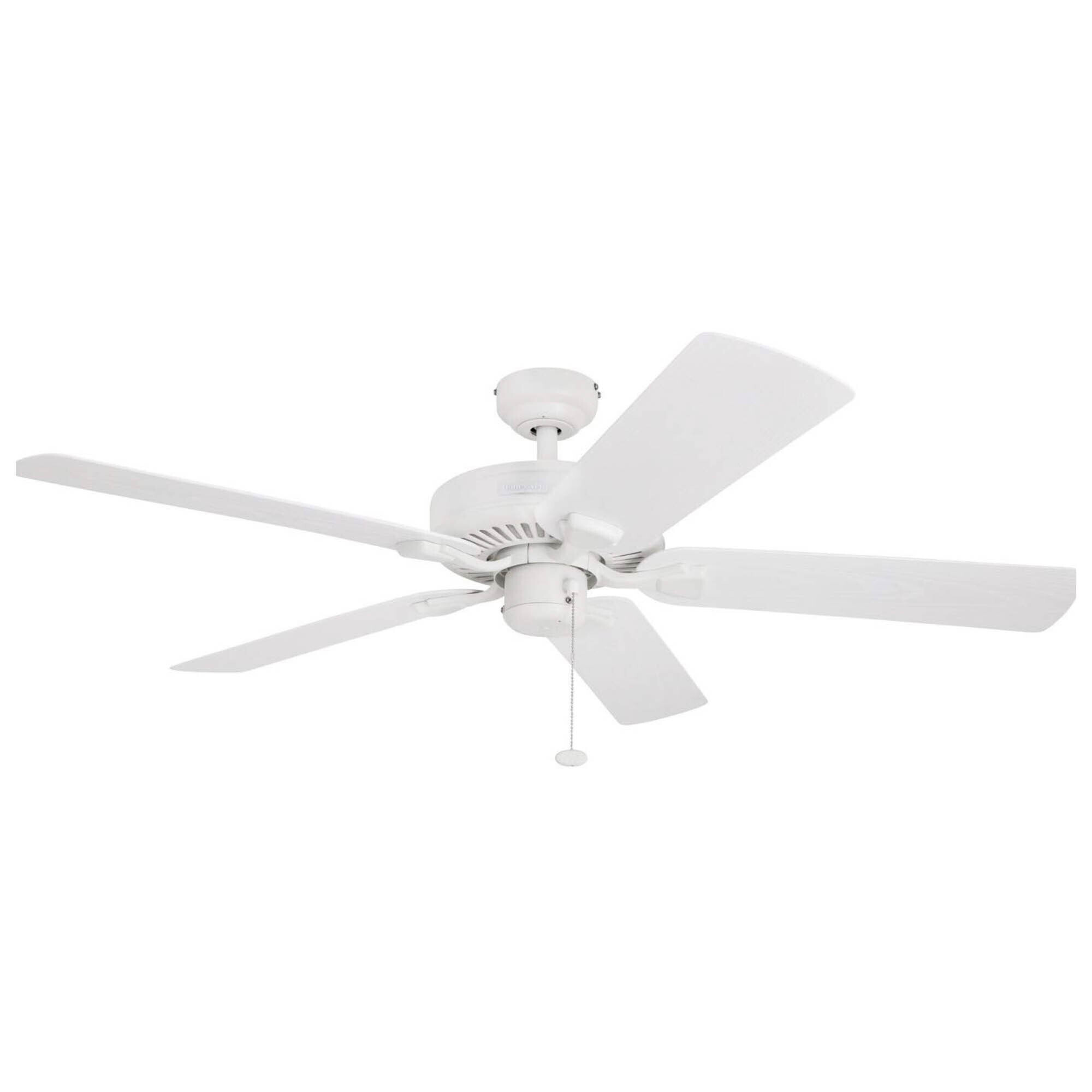 Honeywell, 52in. Belmar Ceiling Fan White, Fan Diameter 52 in, Fan Blade Span 50-54 Air Delivery 0 cfm, Model# 50198