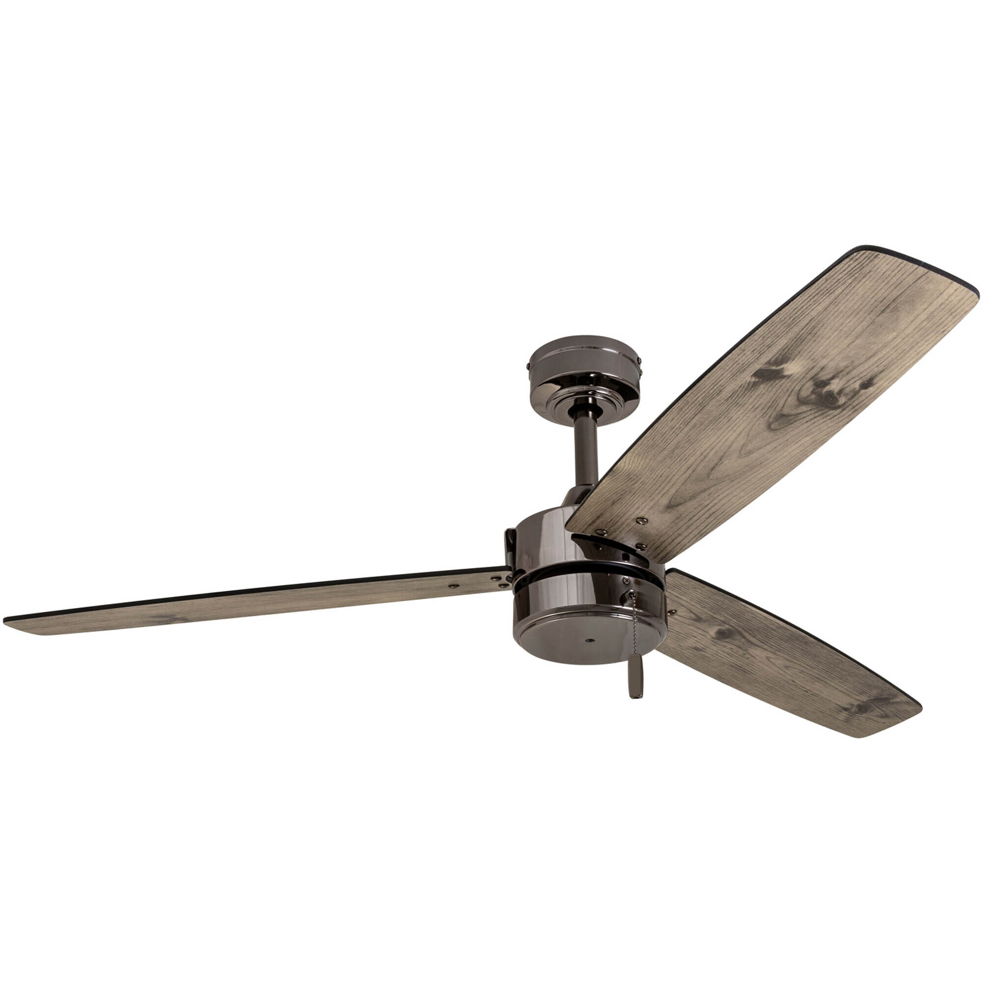 Honeywell, 52in. Journal 3 Blade Ceiling Fan Gun Metal, Fan Diameter 52 in, Fan Blade Span 50-54 Model# 51024
