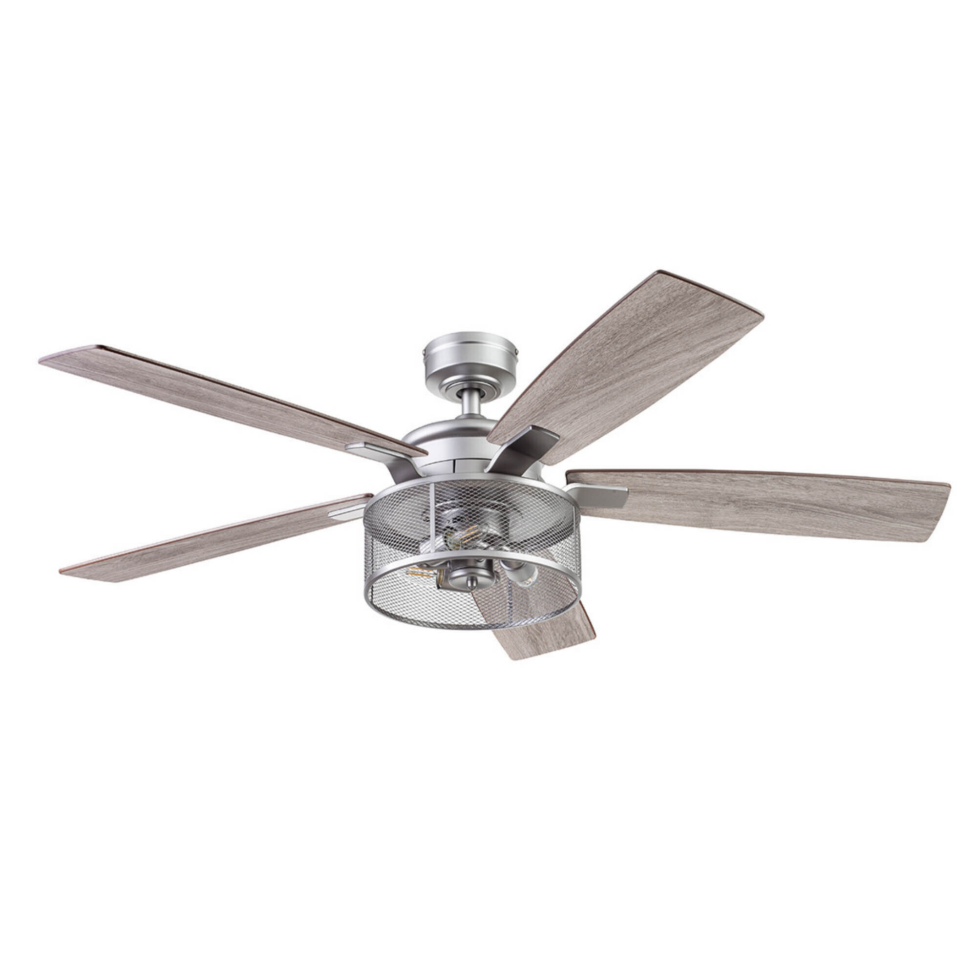 Honeywell, 52in. Honeywell Carnegie Ceiling Fan , Pewter, Fan Diameter 52 in, Fan Blade Span 50-54 Air Delivery 736 cfm, Model# 51460