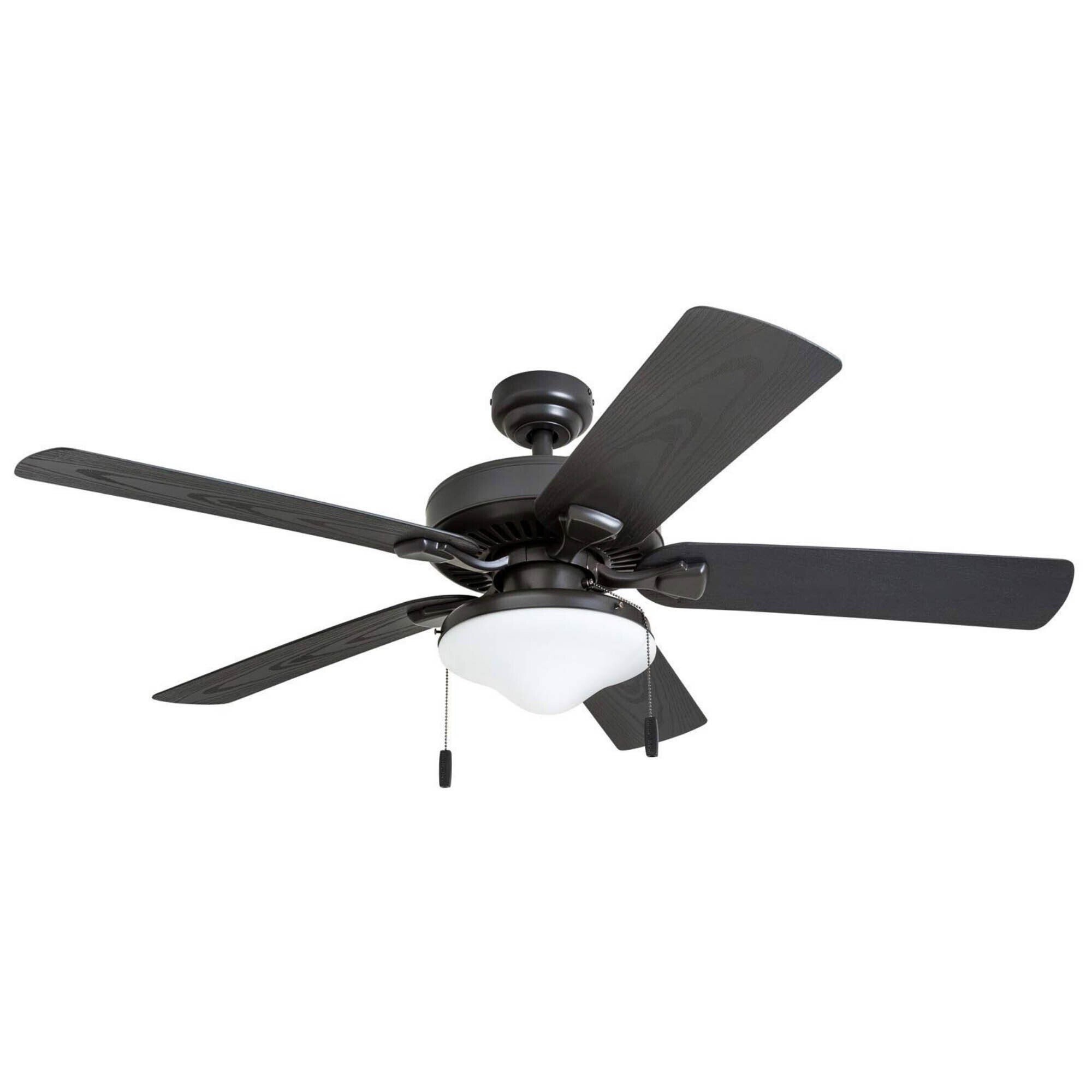 Honeywell, 52in. Belmar Ceiling Fan LED Bronze, Fan Diameter 52 in, Fan Blade Span 50-54 Air Delivery 0 cfm, Model# 50512