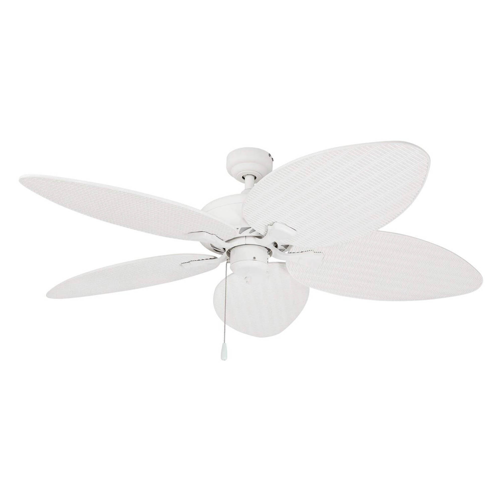 Honeywell, 52in. Palm Valley Tropical Ceiling Fan, Fan Diameter 52 in, Fan Blade Span 50-54 Air Delivery 4292 cfm, Model# 80017
