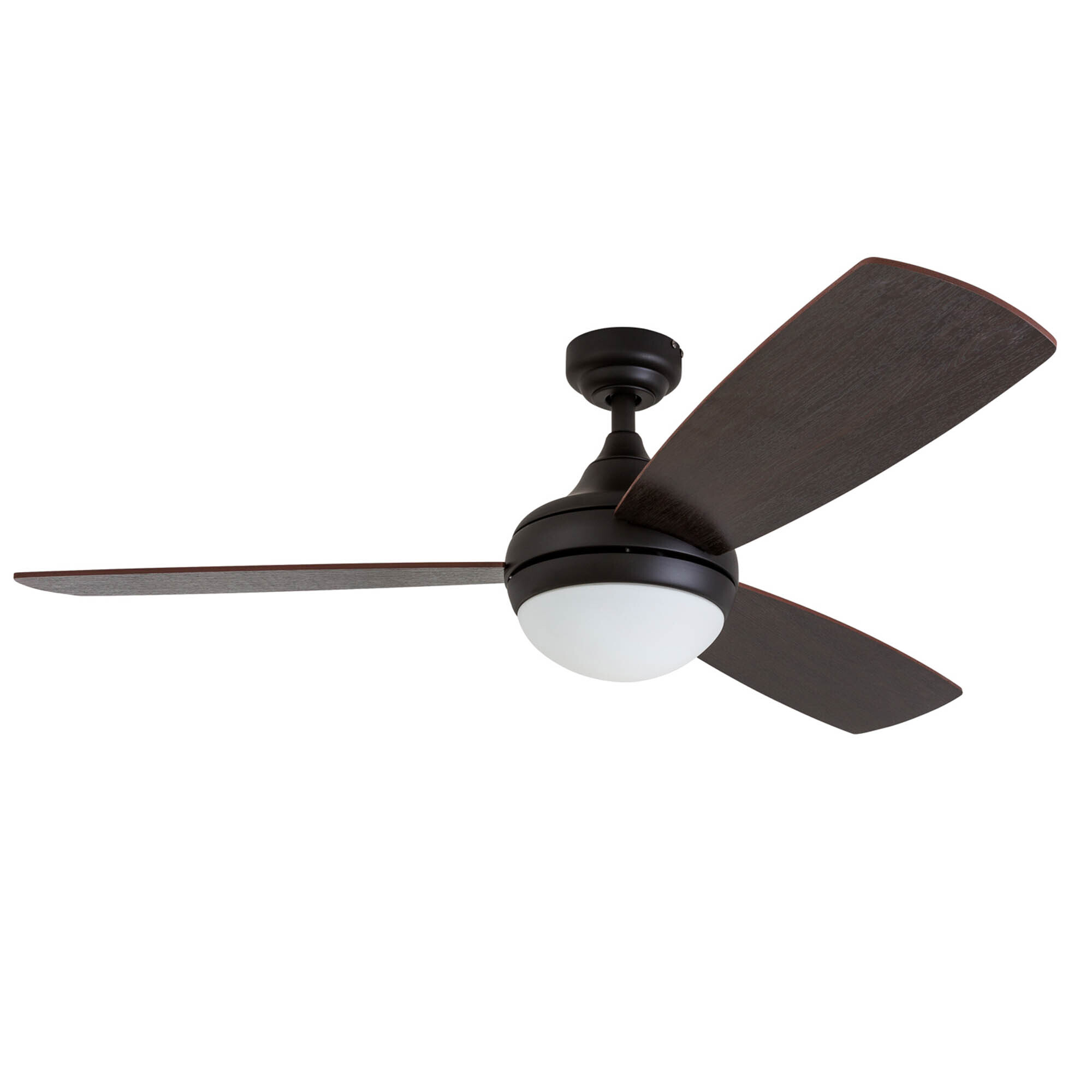 Prominence Home, 52in. Calico Ceiling Fan Bronze, Fan Diameter 52 in, Fan Blade Span 50-54 Model# 80036