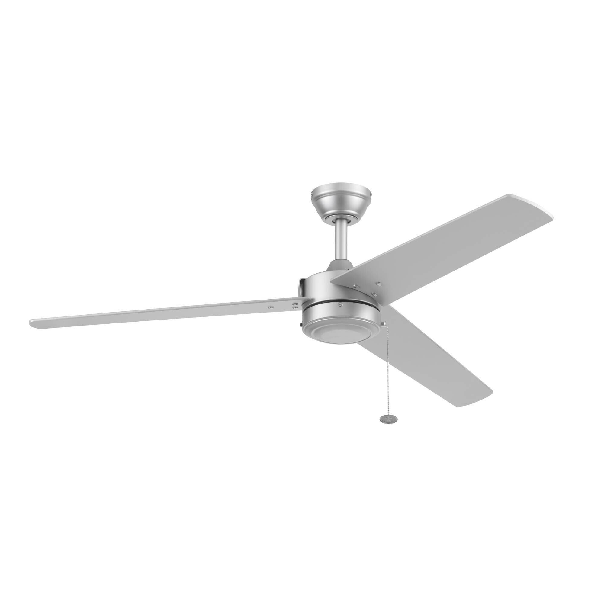 Prominence Home, PH 52in. Tenant Damp Rated Pewter Pull Chain, Fan Diameter 52 in, Fan Blade Span 50-54 Air Delivery 4269 cfm, Model# 51867