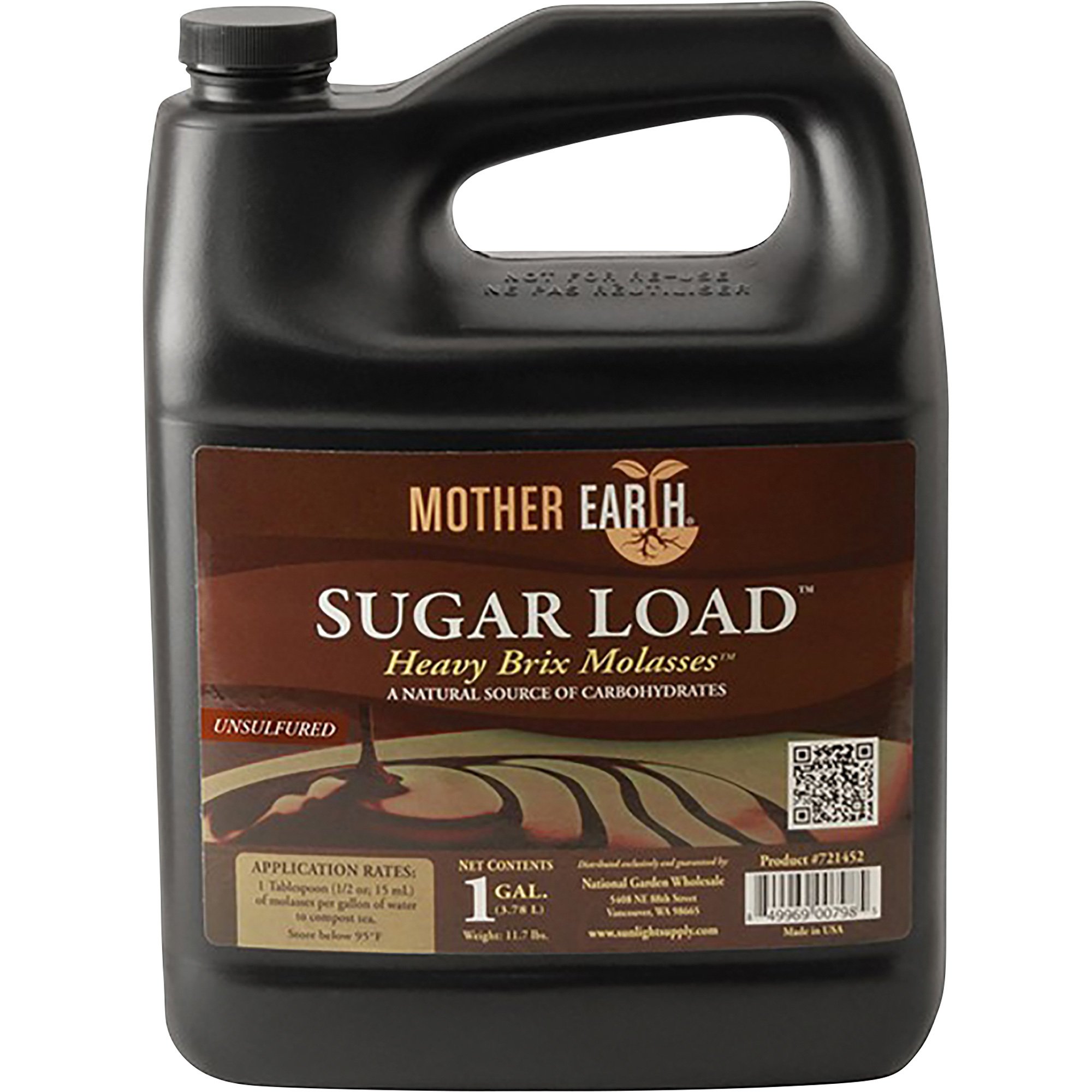 Sunlight Supply Mother Earth Sugar Load Heavy Brix Molasses — 1-Quart