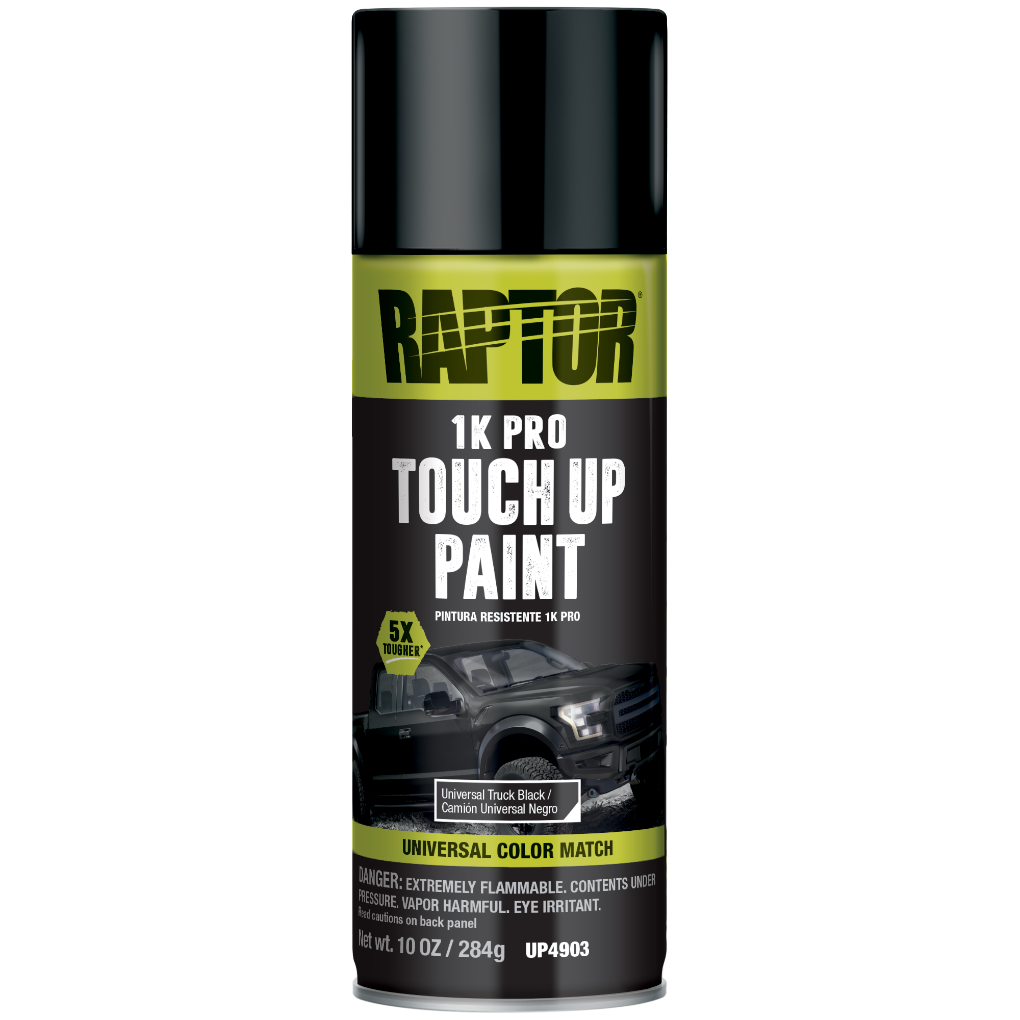 Raptor Touch Up Paint — Universal Black, 12 Pcs, Model# UP4903