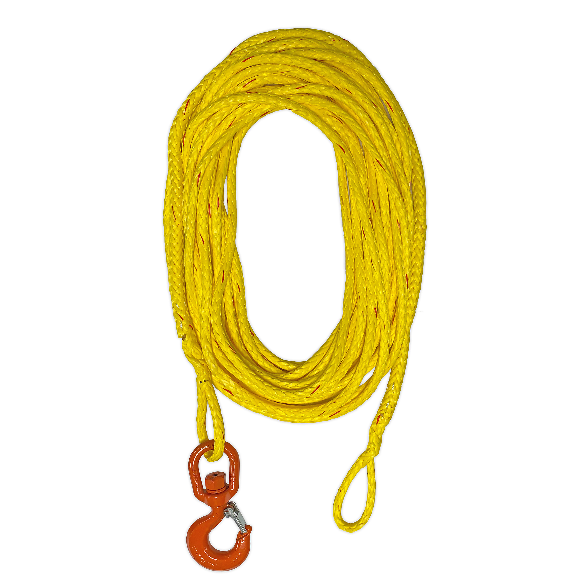 OZ Lifting Products, 5/16in. x 45ft. lift- Synthetic rope assembly, Length 45 ft, Pieces (qty.) 1 Model# OZSR.31-45