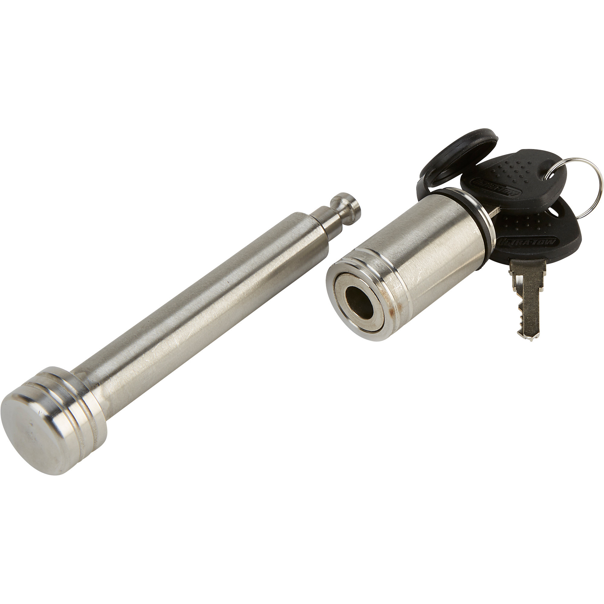 Ultra-Tow Barrel Style Receiver Lock — Stainless Steel Northern Tool