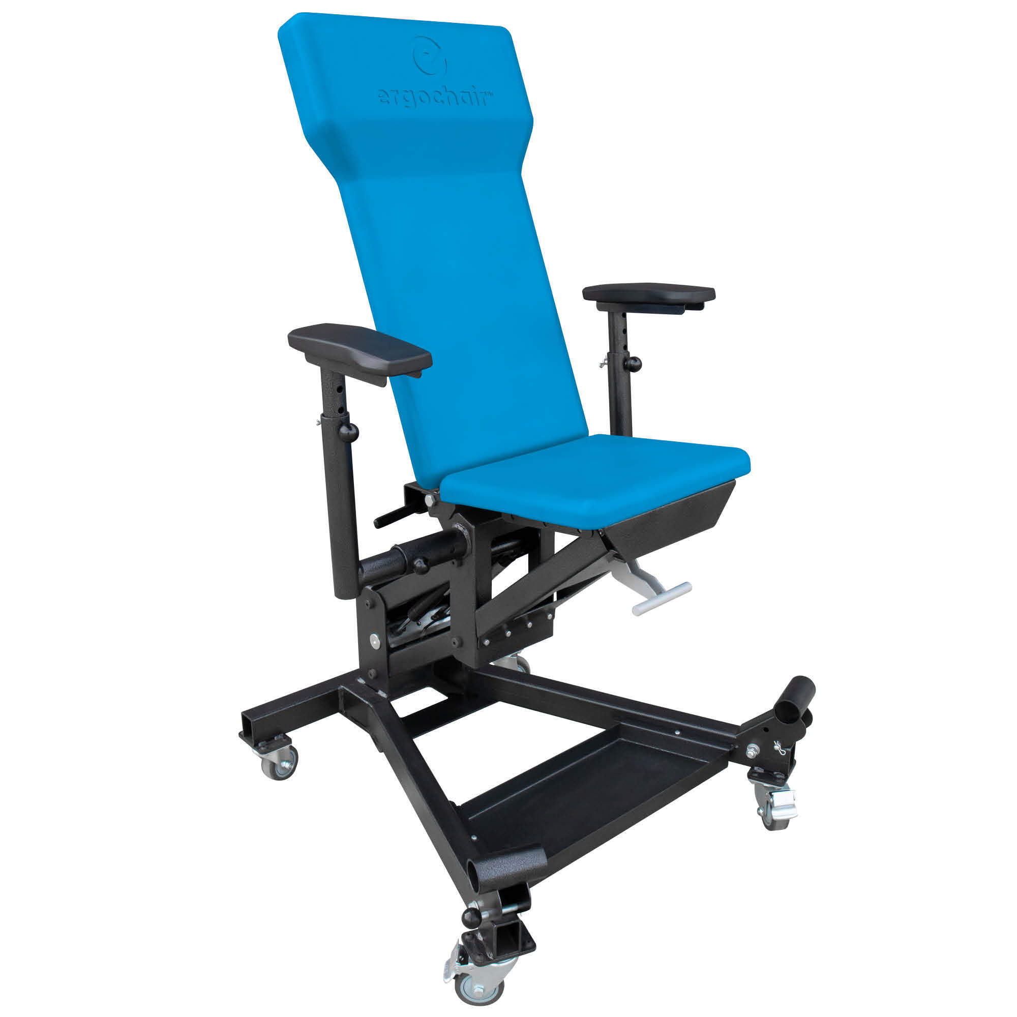 Ergochair, Ergonomic Creeper Height-Adjustable Workstation, Capacity 350 lb, Model# ERGO-JET