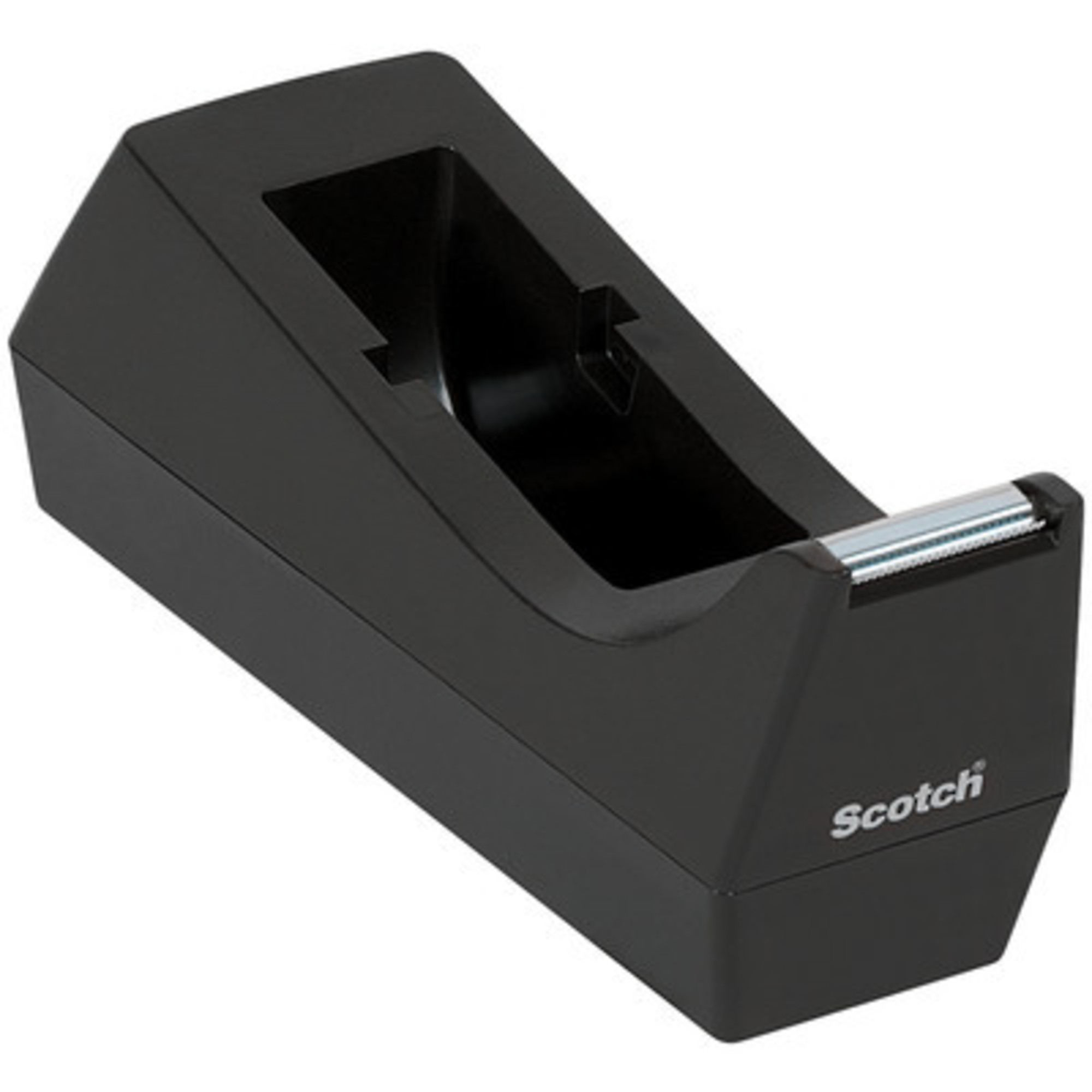 Scotch 3M Table Top Tape Dispenser - 1in. Core, Weighted, Black, Model# TD3MC38