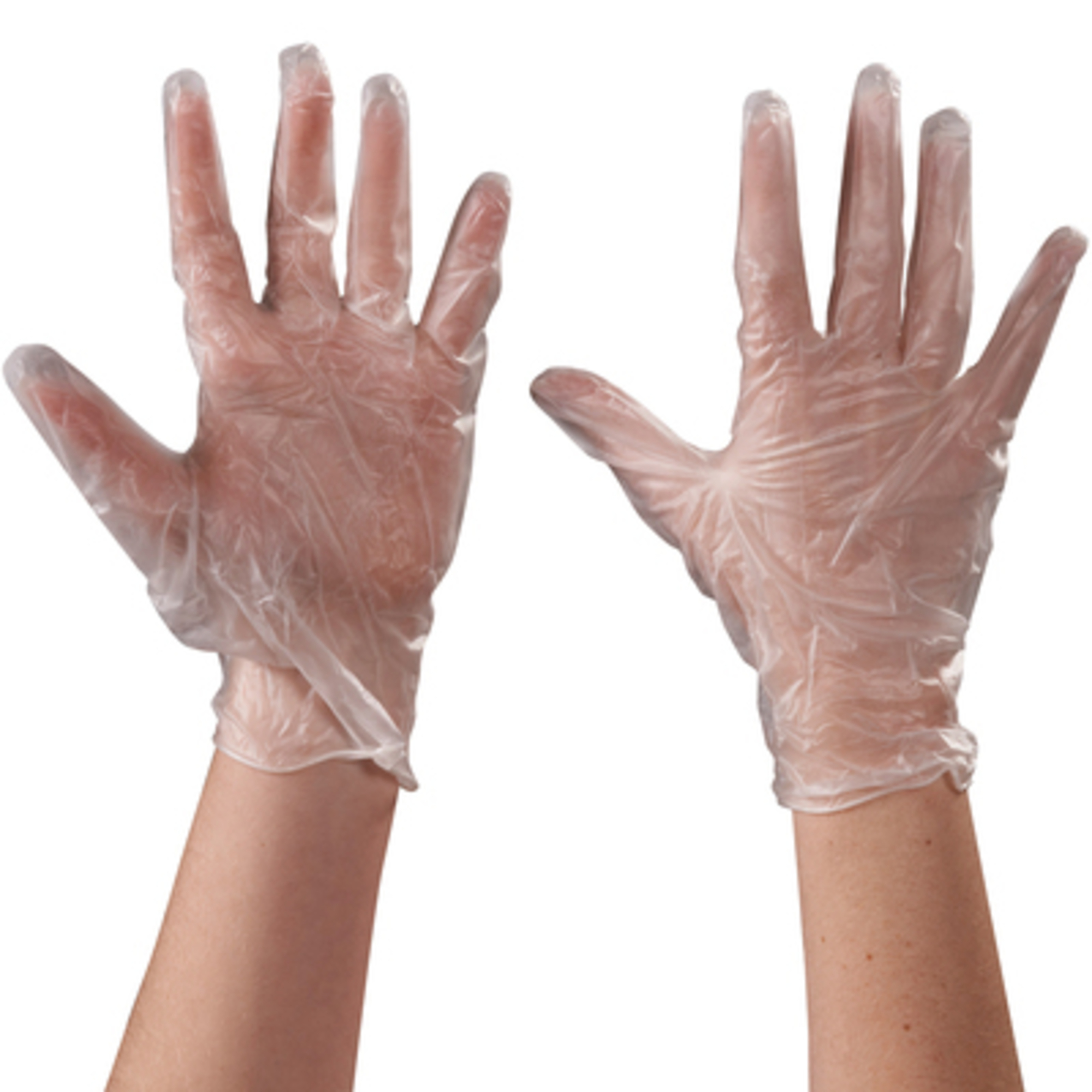 Stock Packaging VG&nbsp;Clear - 5 Mil - Powder Free - Large 100/CS