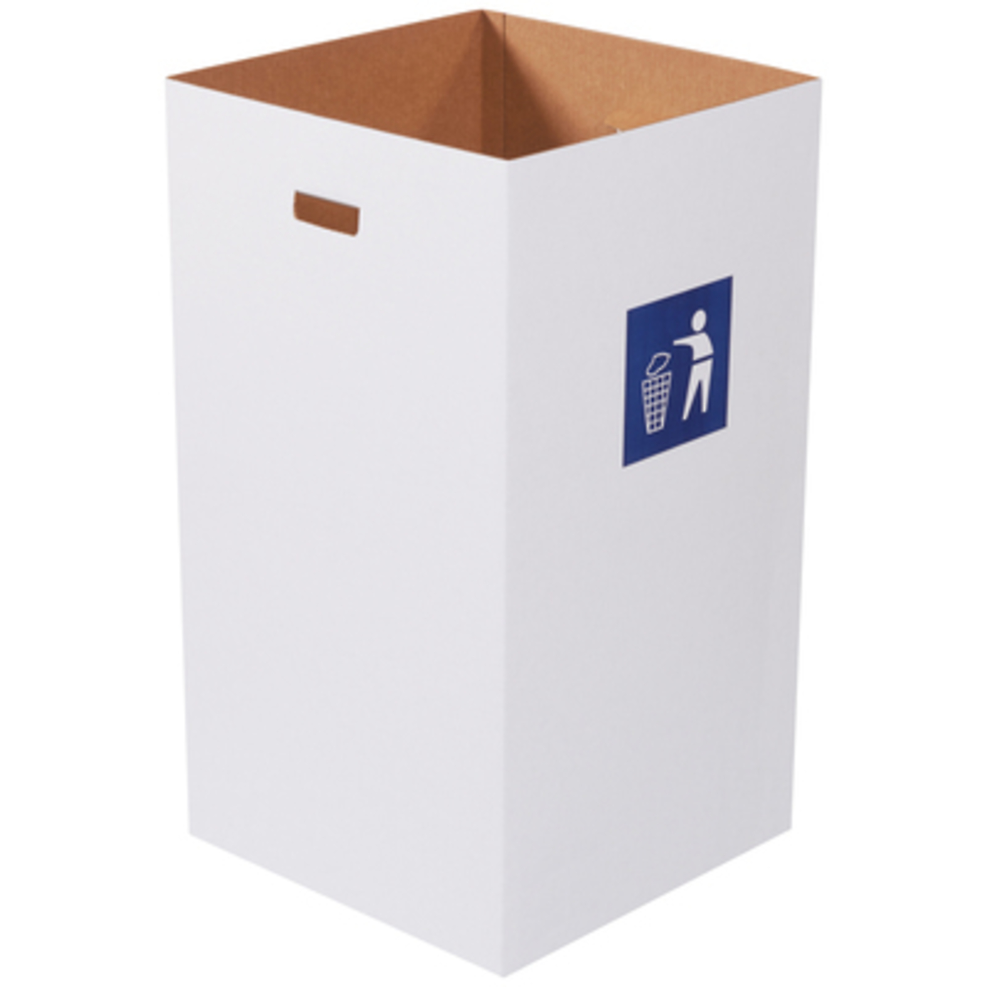 Corrugated TC with Waste Logo - 50 G 10/CS, Model# CRR50W