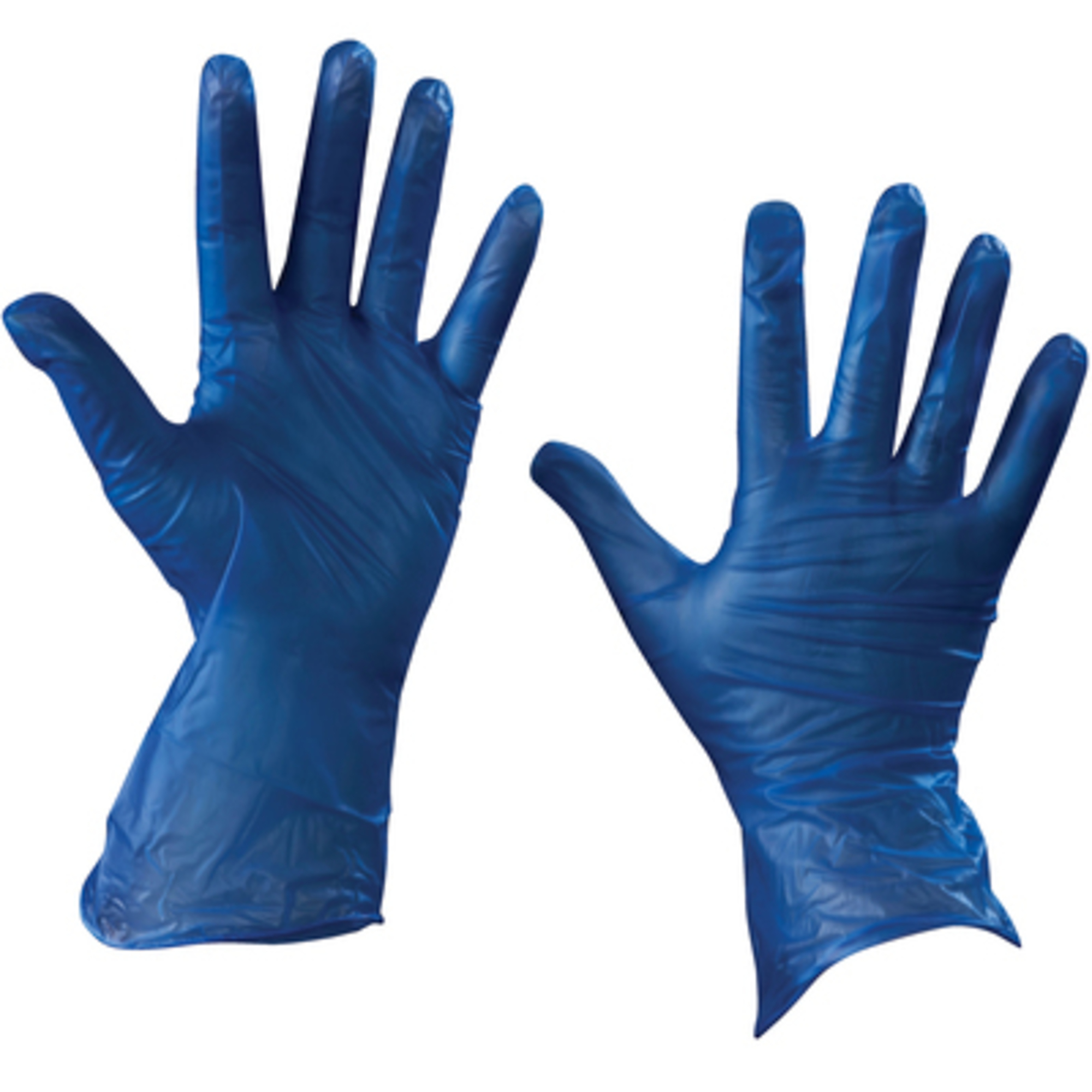 Stock Packaging VG - Blue - 5 Mil - Powder Free - Large 100/CS