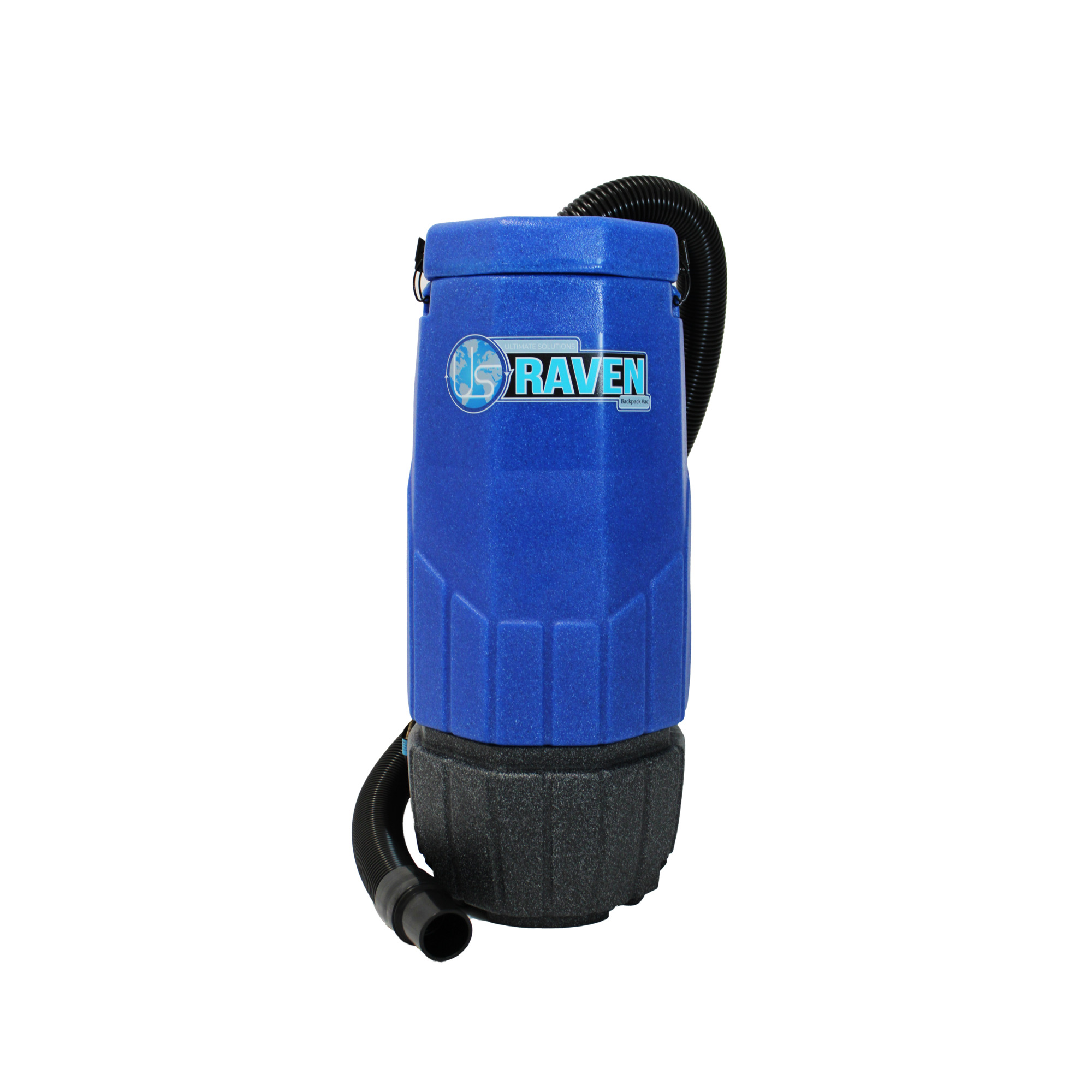 Sandia Products Super Raven Backpack Vacuum - 10qt., 2.5 Gal Capacity, 124 CFM, Ergonomic Design, Model# 20-1001