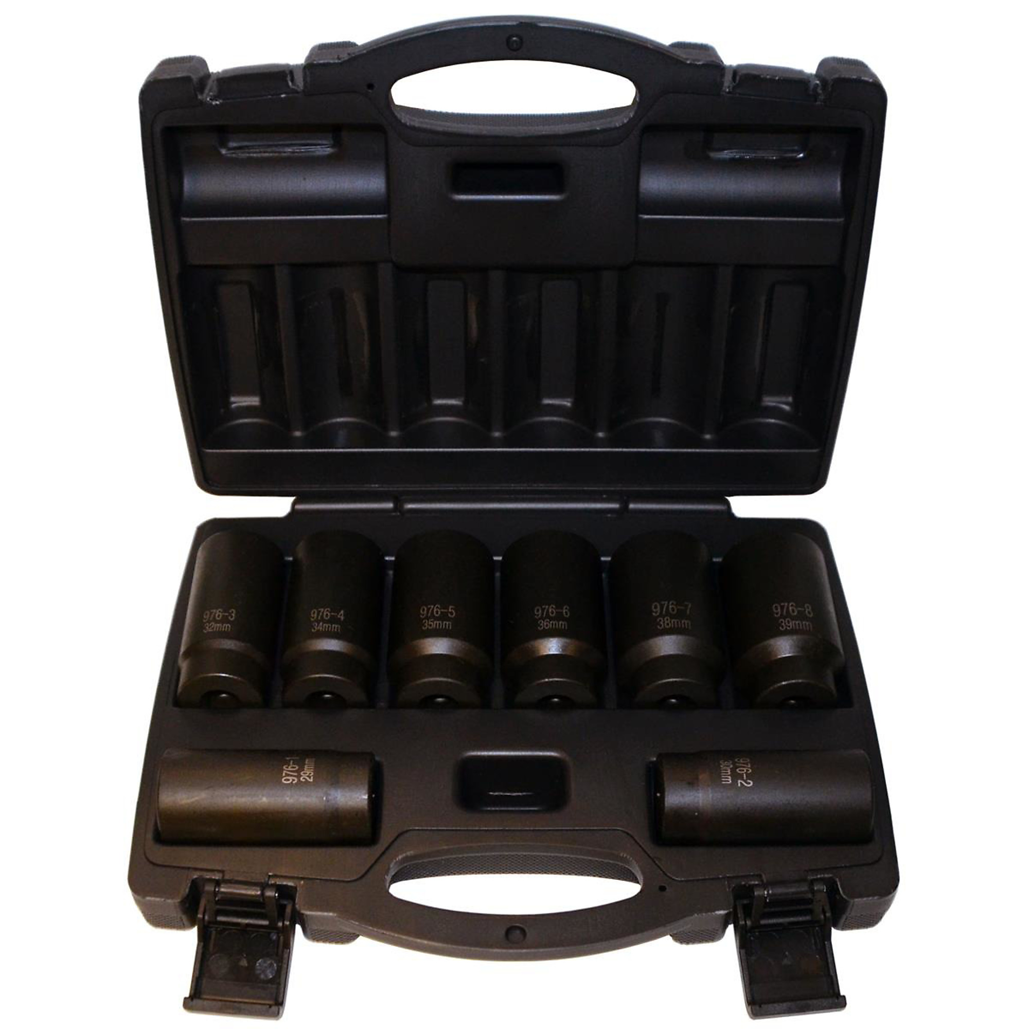 Cal-Van Tools 12-Point Axle Nut Socket Set — 8-Piece, Model# CAL976