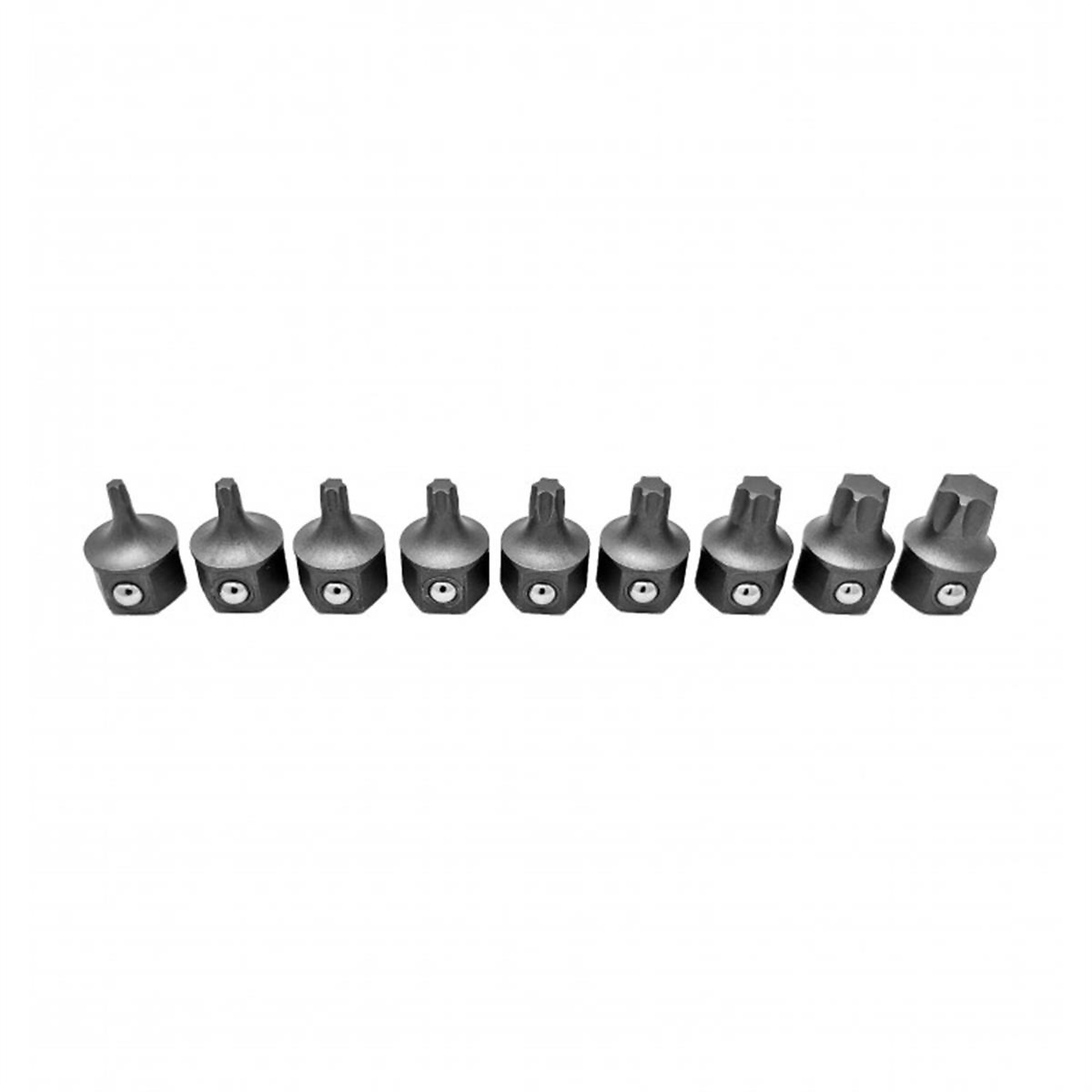 CTA Manufacturing Stubby Torx Bit Set — 9-Piece, Model# CTA5058