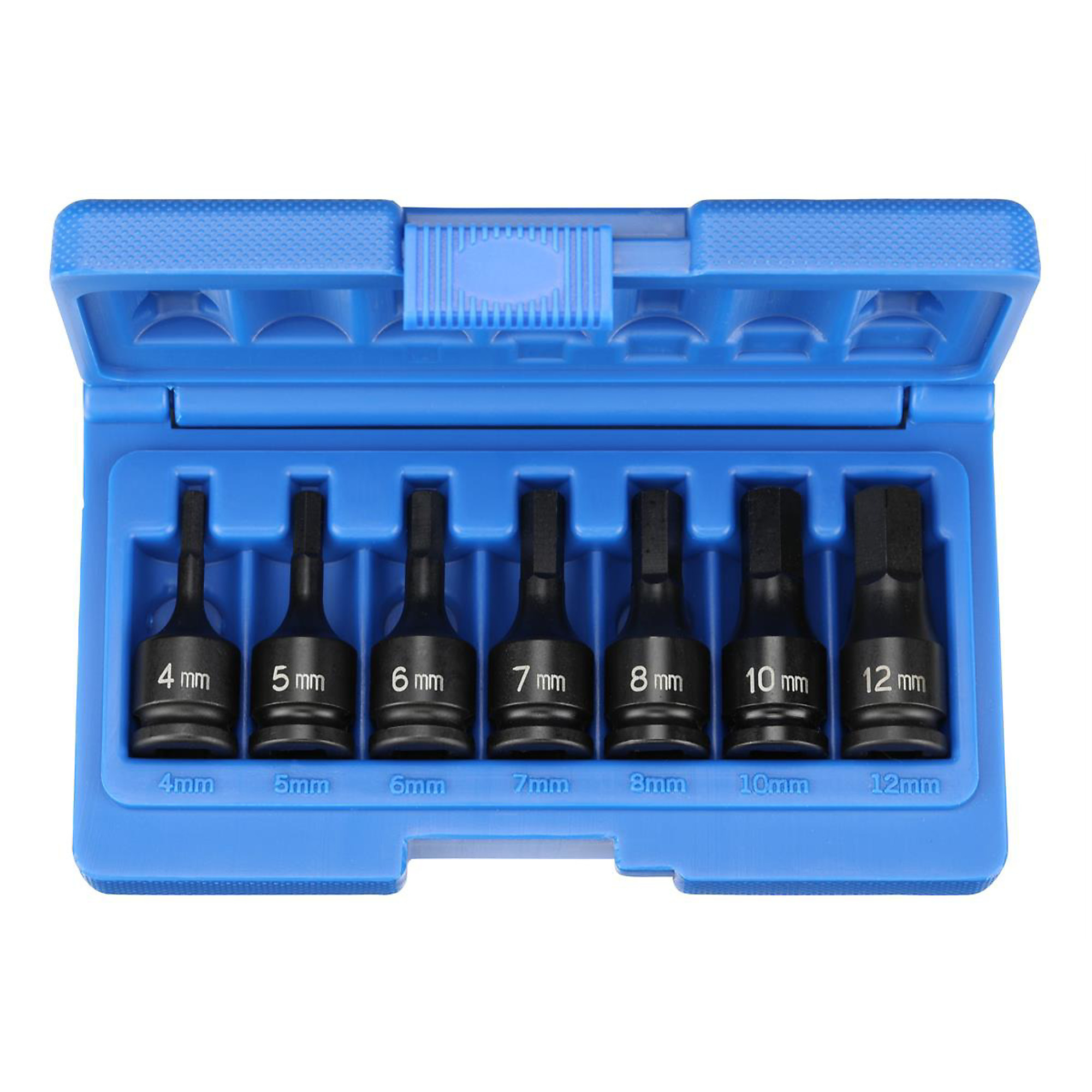 Grey Pneumatic 3/8in. Drive Hex Metric Socket Set — 7-Piece, Chrome-Molybdenum Steel, Model# GRE1297MH
