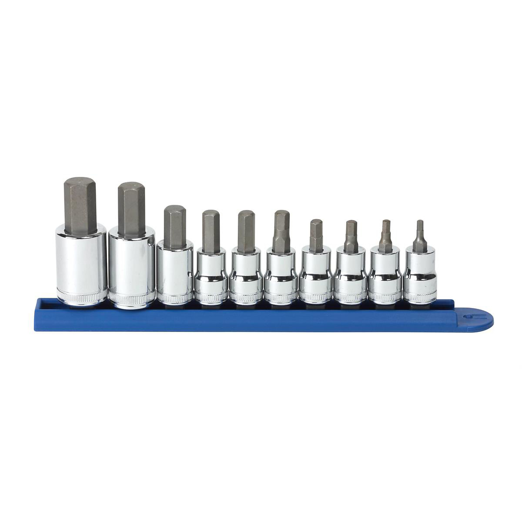 GearWrench Metric Hex Bit Socket Set — 10-Piece, 3/8in. & 1/2in. Drive, Model# KDT80578