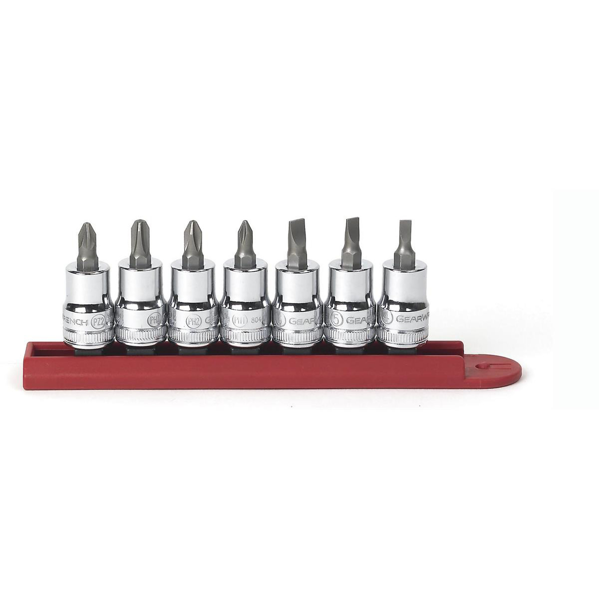 GearWrench 7-Piece Screwdriver Bit Socket Set, Model# KDT80577