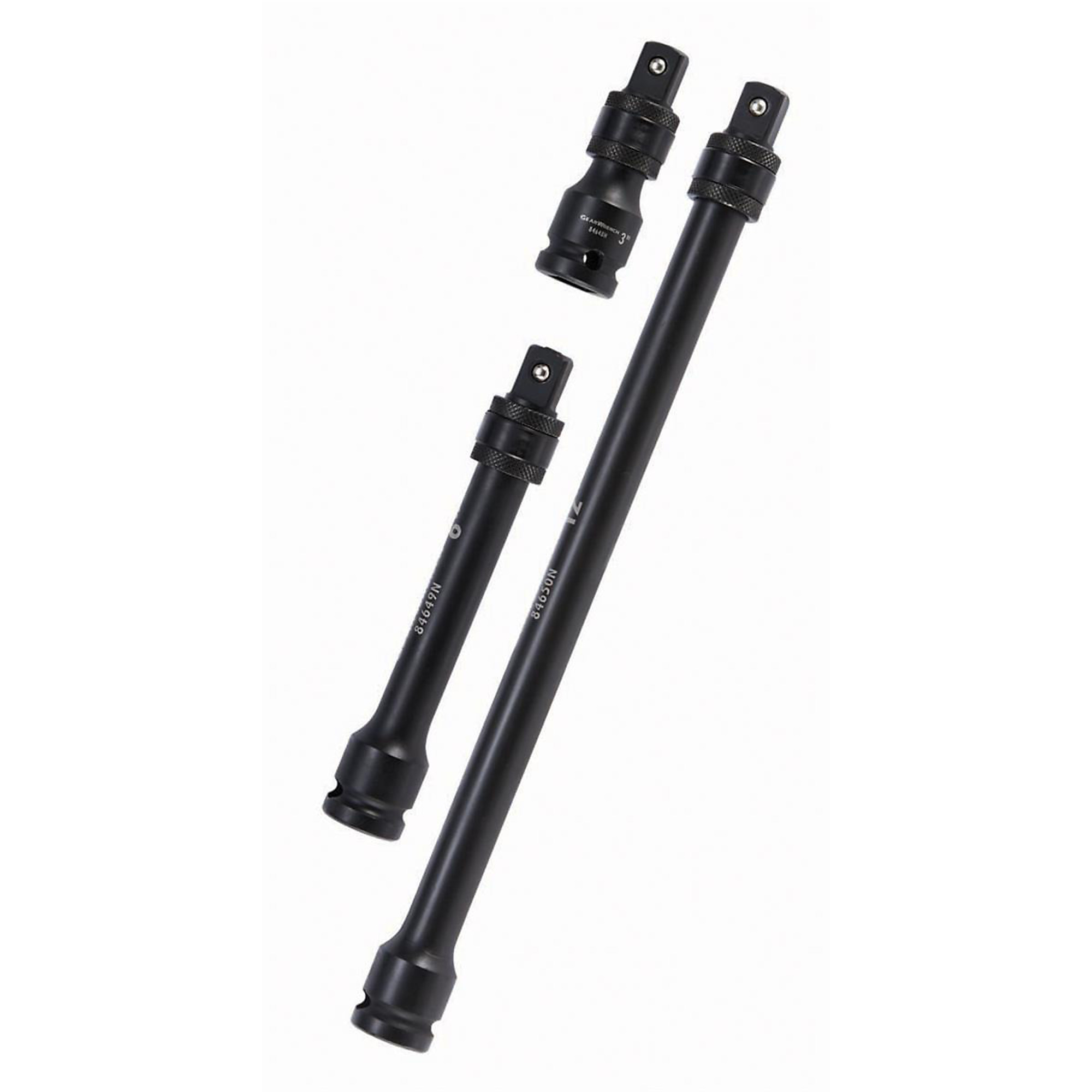 GearWrench Locking Extension Set — 3-Piece, 1/2in. Drive, Model# KDT84951N