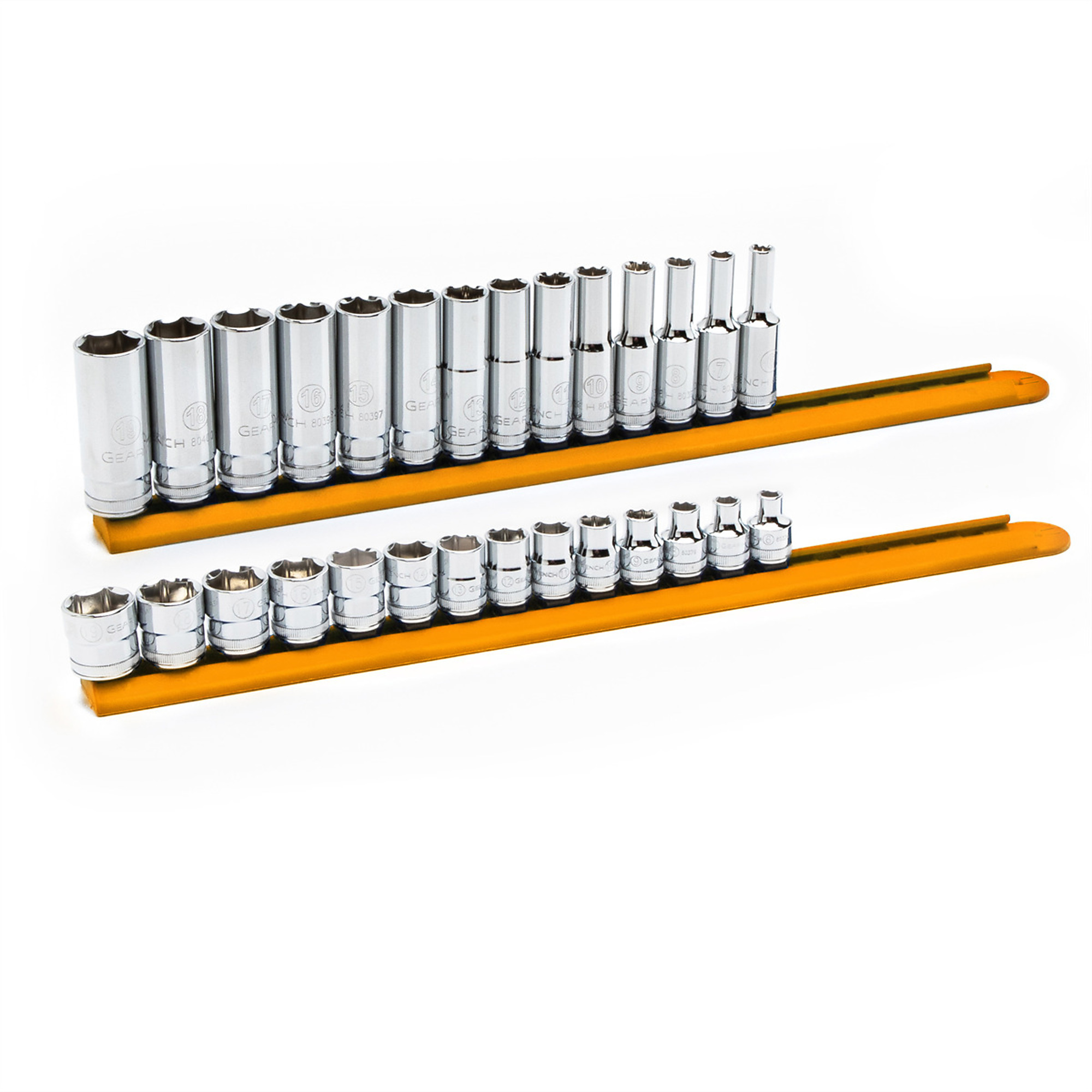 GearWrench Metric Socket Set — 28-Pc., 3/8in. Drive, 6-Point, Model# KDT86540