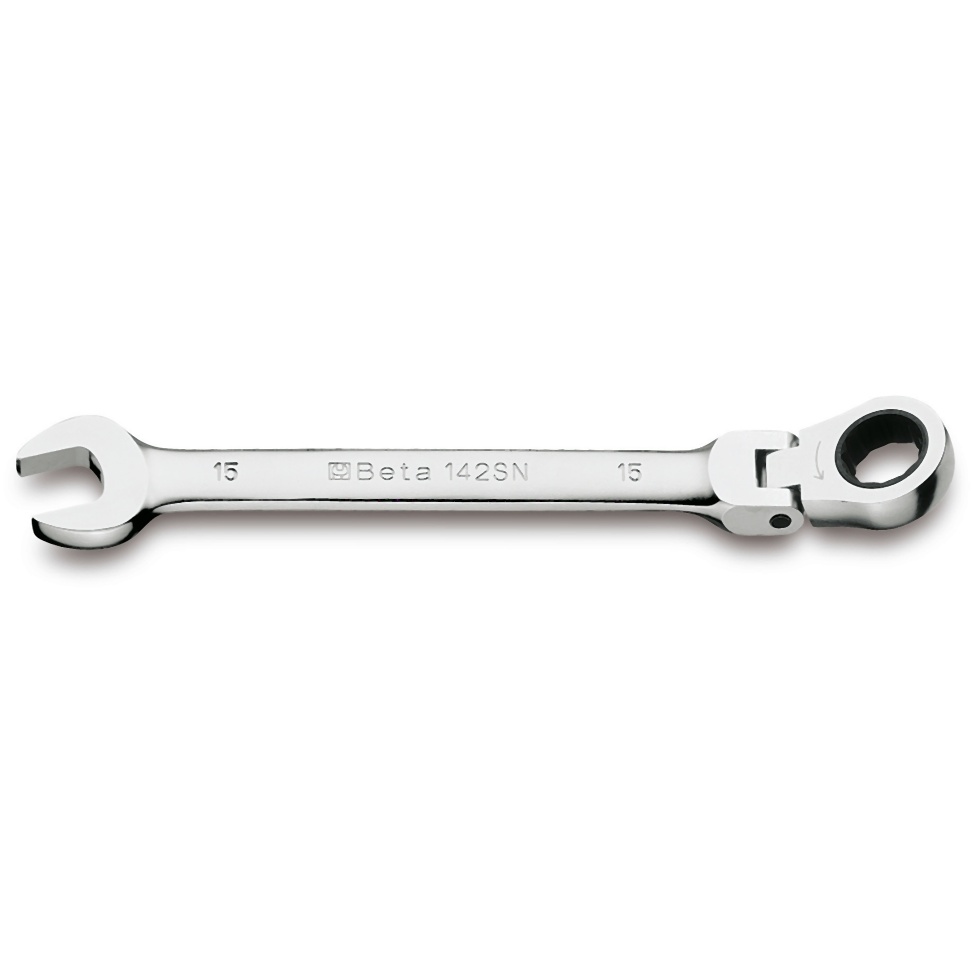 Beta, Flex Head Ratcheting Combination Wrench, Model# 142SN 19