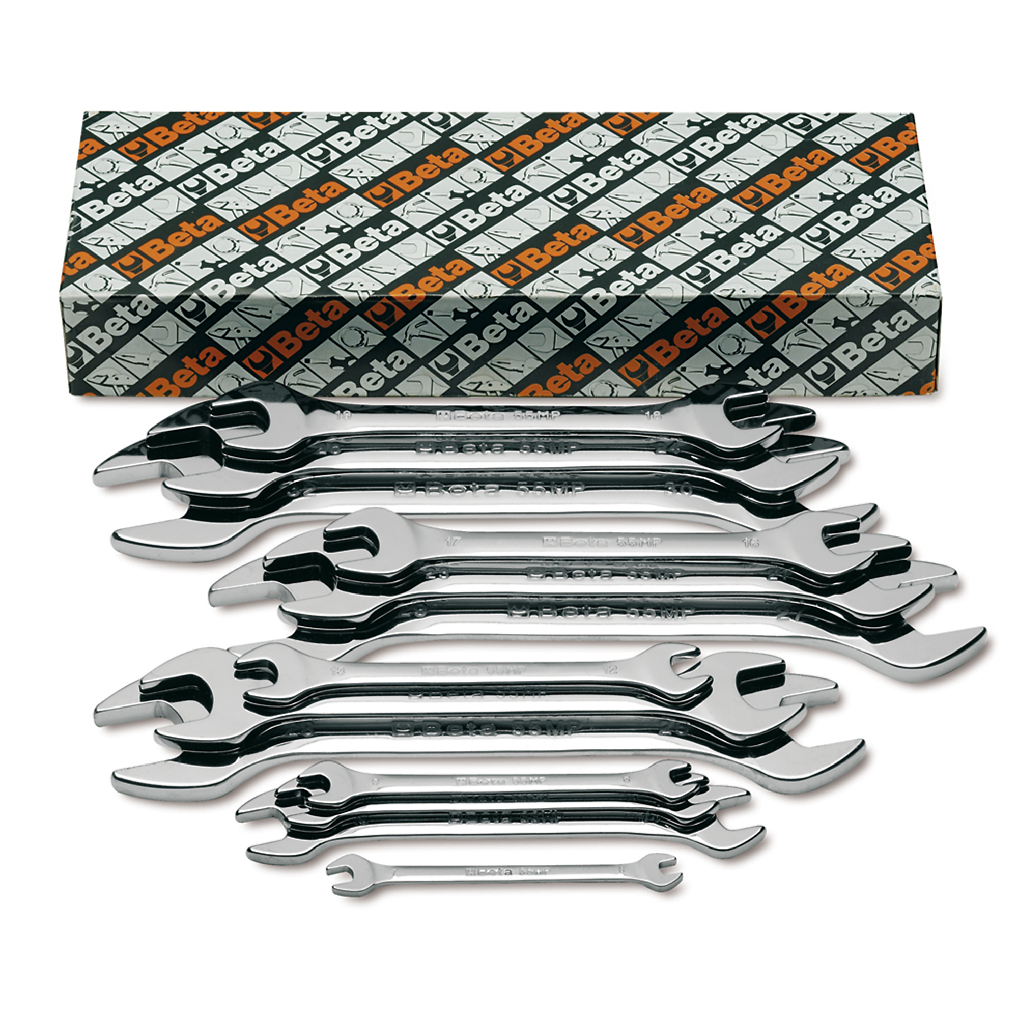 Beta, Open End Wrench Set, Model# 55/S13