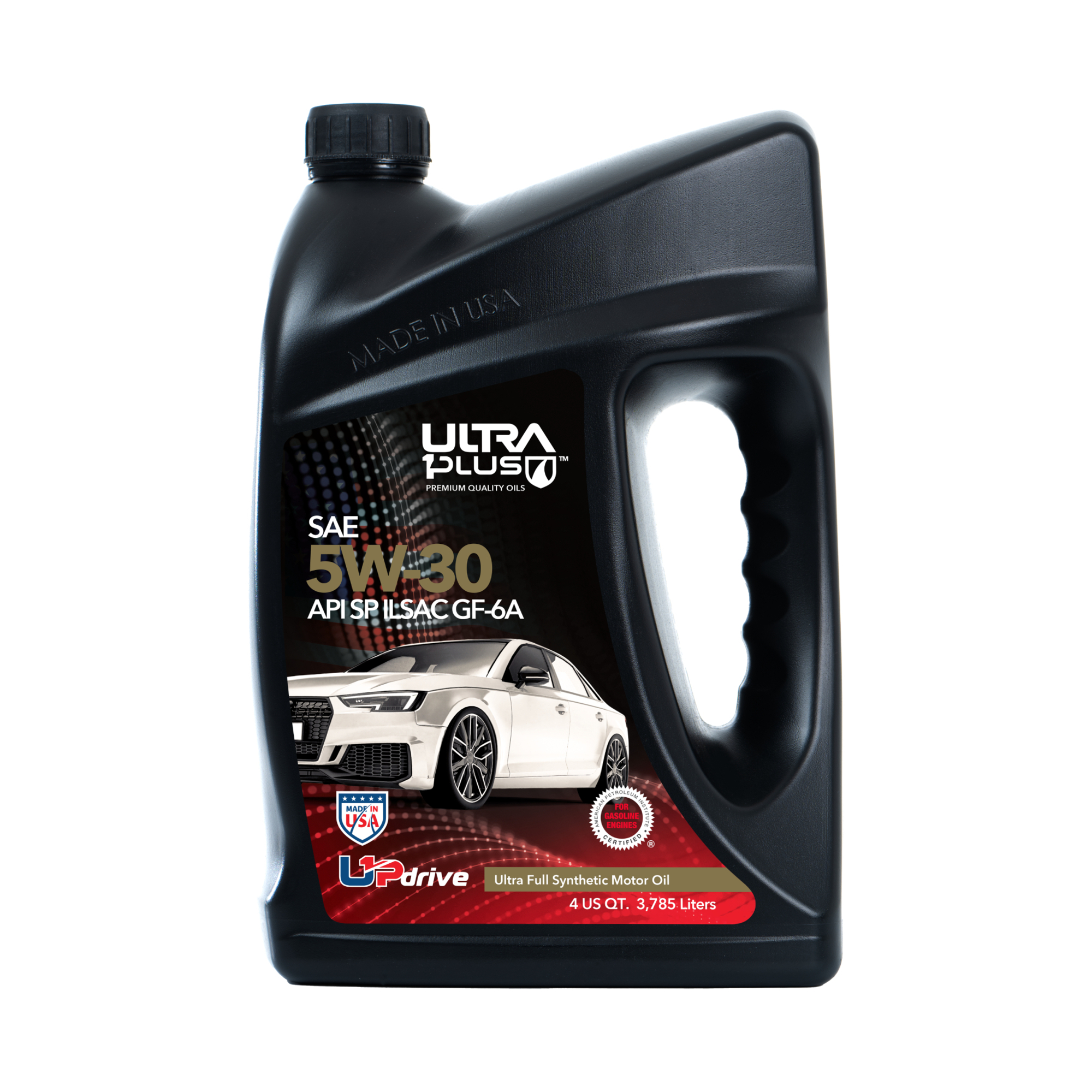 Ultra1Plus Full Synthetic Motor Oil SAE 5W-30, API SP, ILSAC GF-6A, 1 Gal (4 QTS)