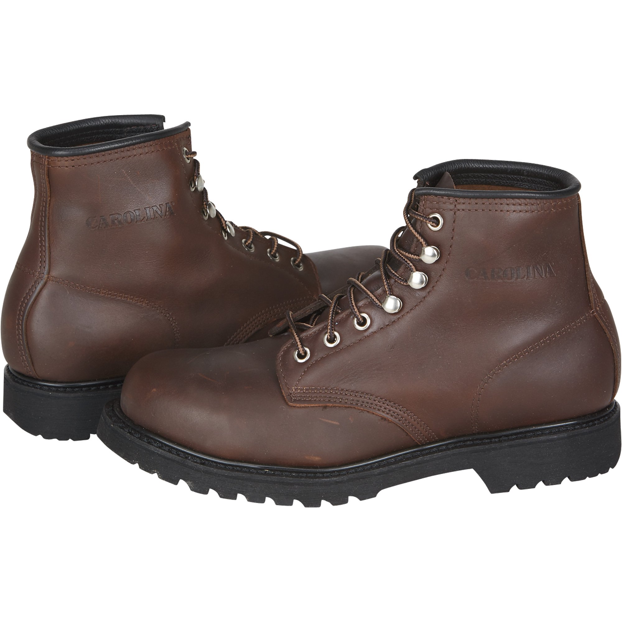 Carolina 6in. Steel Toe Work Boot Brown Size 15 Wide Model CA6500 Northern Tool