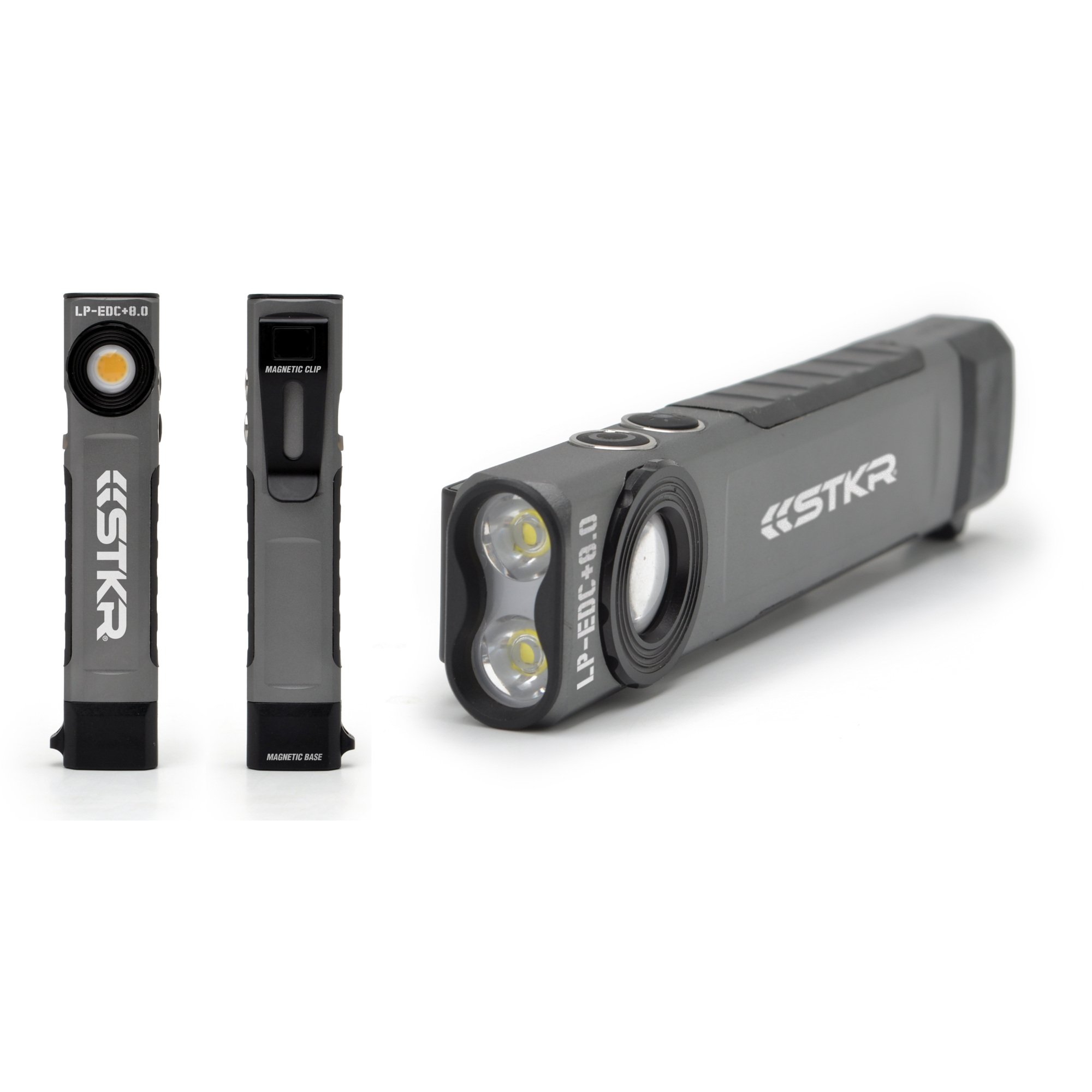 STKR Concepts LP-EDC 8.0+ Spotlight and Flood Flashlight - 800