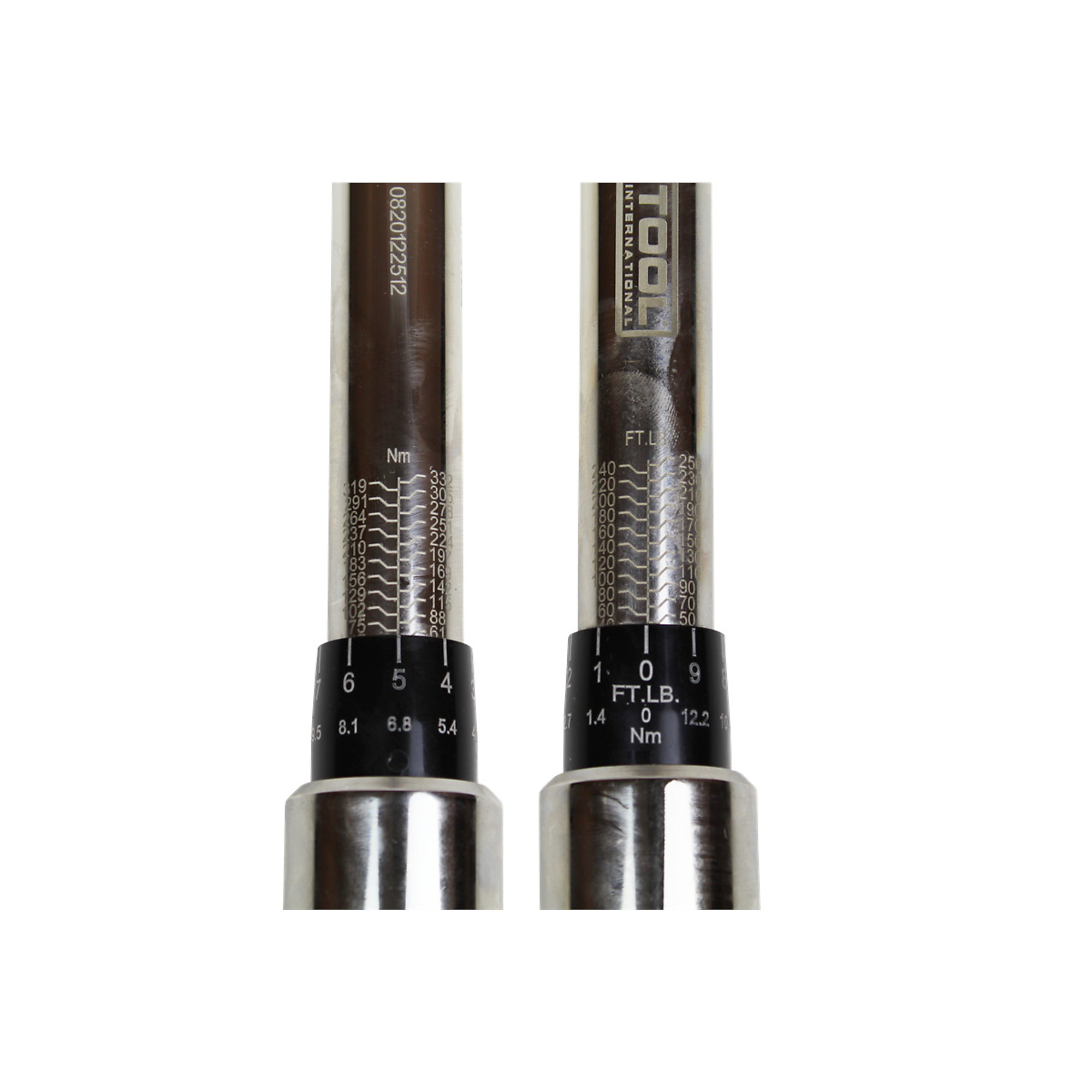 K-Tool International Torque Wrench — 1/2in. Drive, 30-250 ft./lbs., Ratcheting, Model# KTI72126A