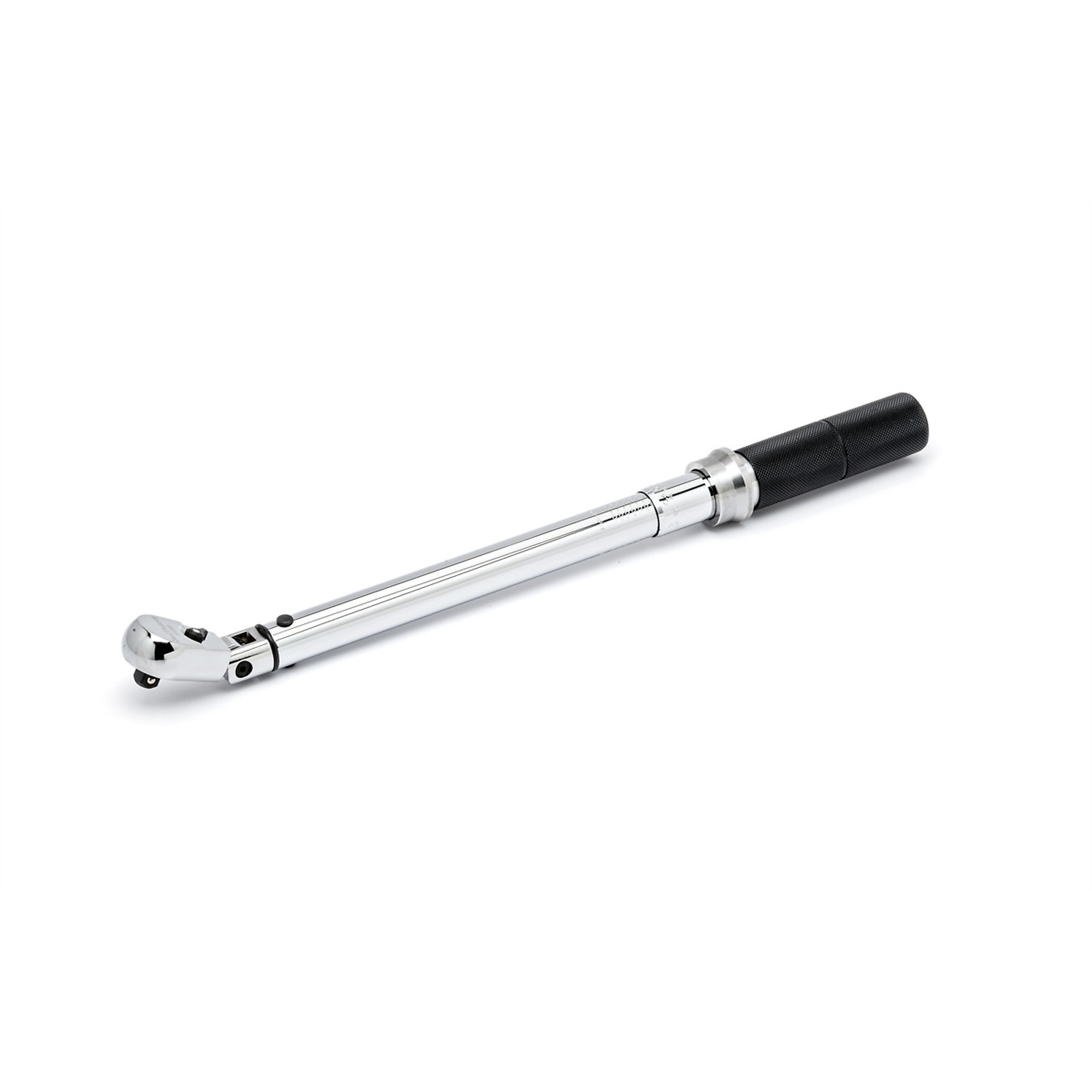GearWrench Flex Head Torque Wrench — 3/8in. Drive, 5-75 ft.-lbs., Model# KDT85086M