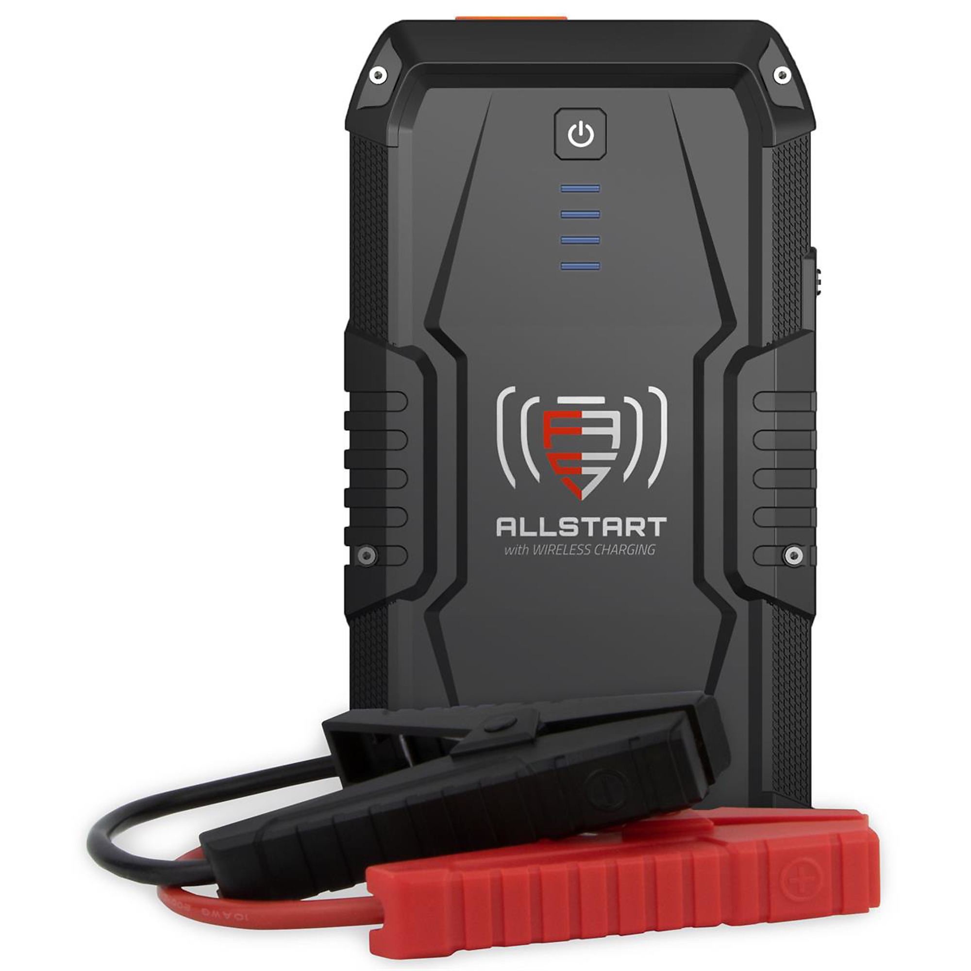 Allstart Boost Max Jump Starter — 1000 Peak Amps, 37Wh Battery, 10W Wireless Charging, LED Flashlight, Model# ALS550