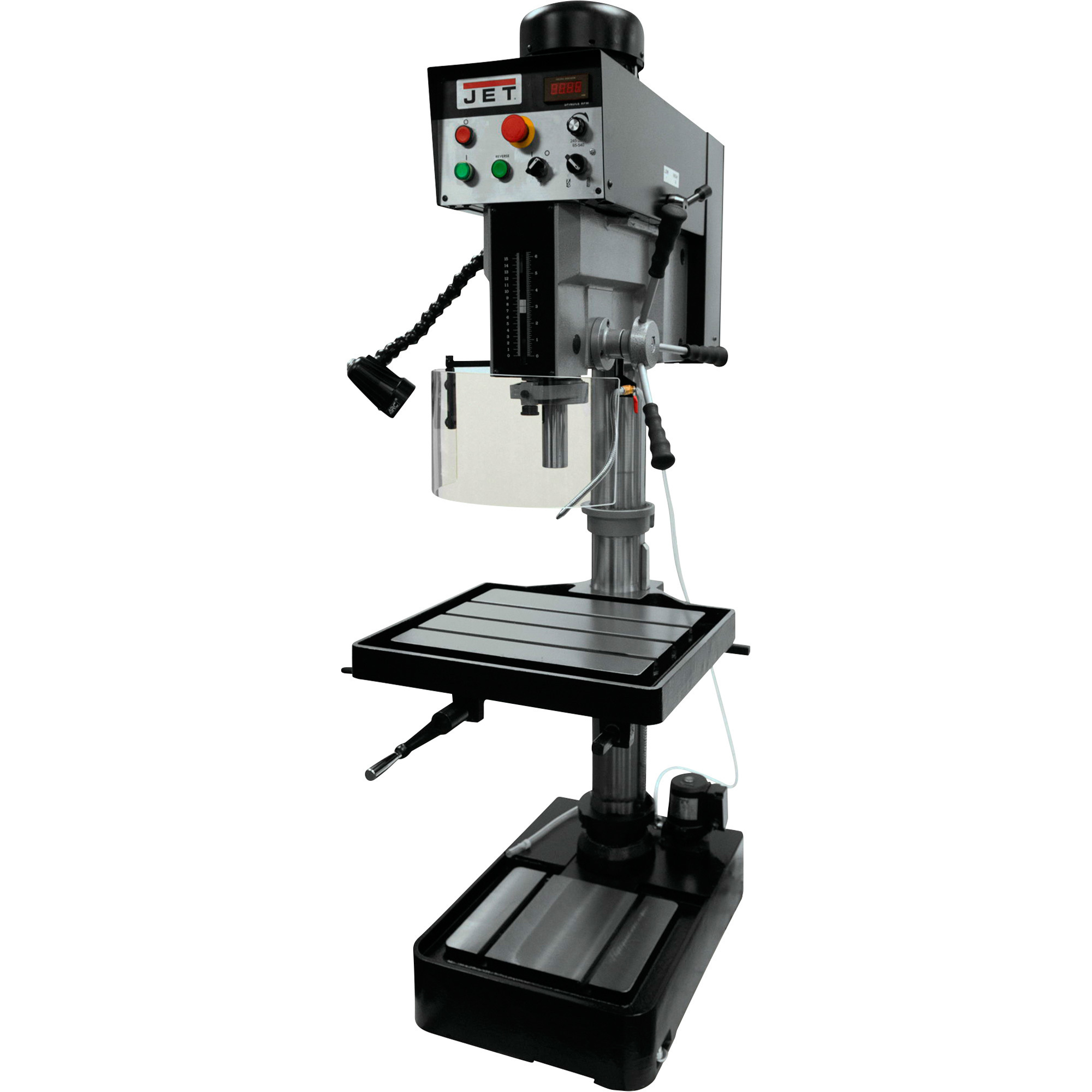 JET Electronic Variable Speed Drill Press, 20in., 230 Volt, Model# JDP-20EVST-230