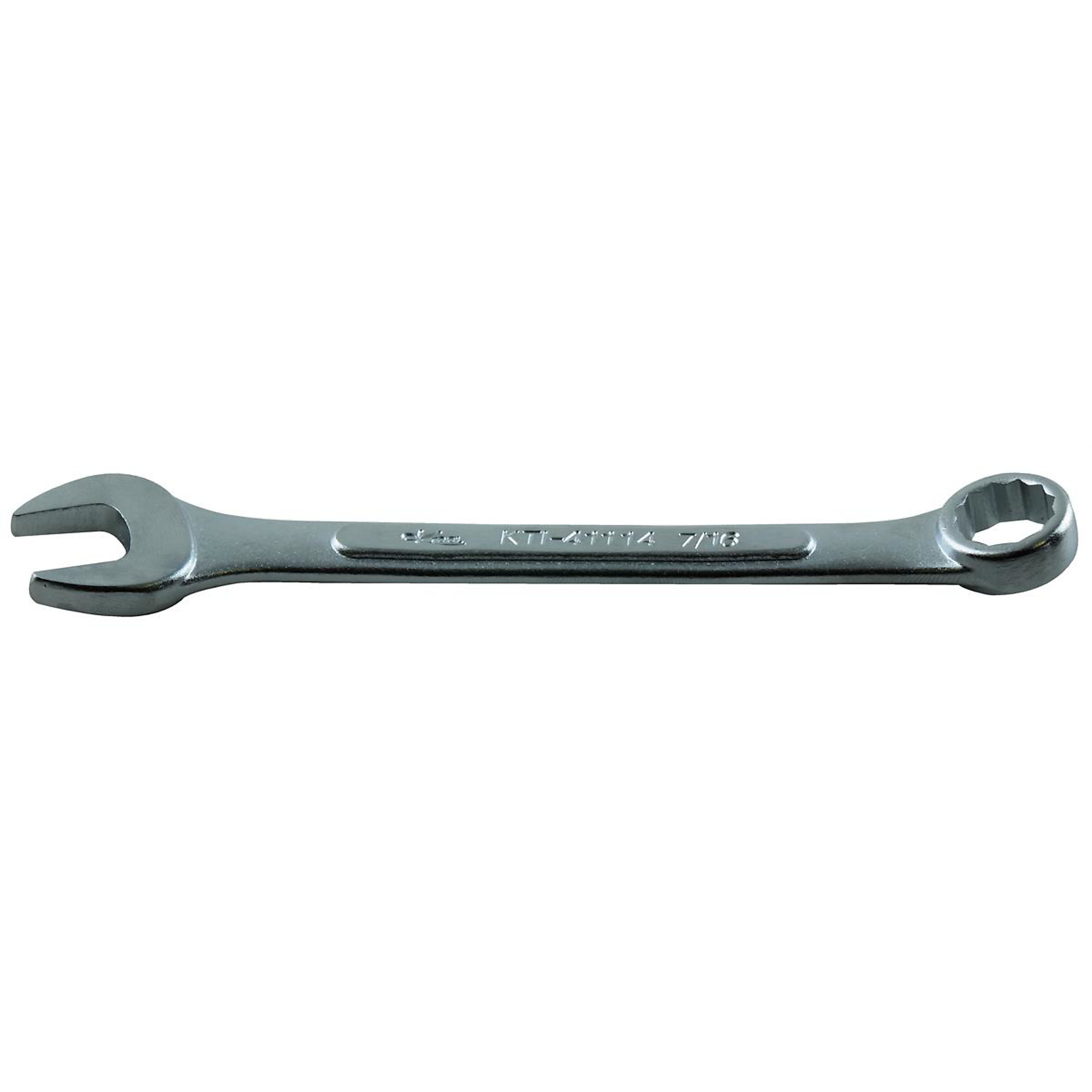 K-Tool International Combination Wrench — 7/16in., 12-Point, 15 Degree Offset, Model# KTI41114