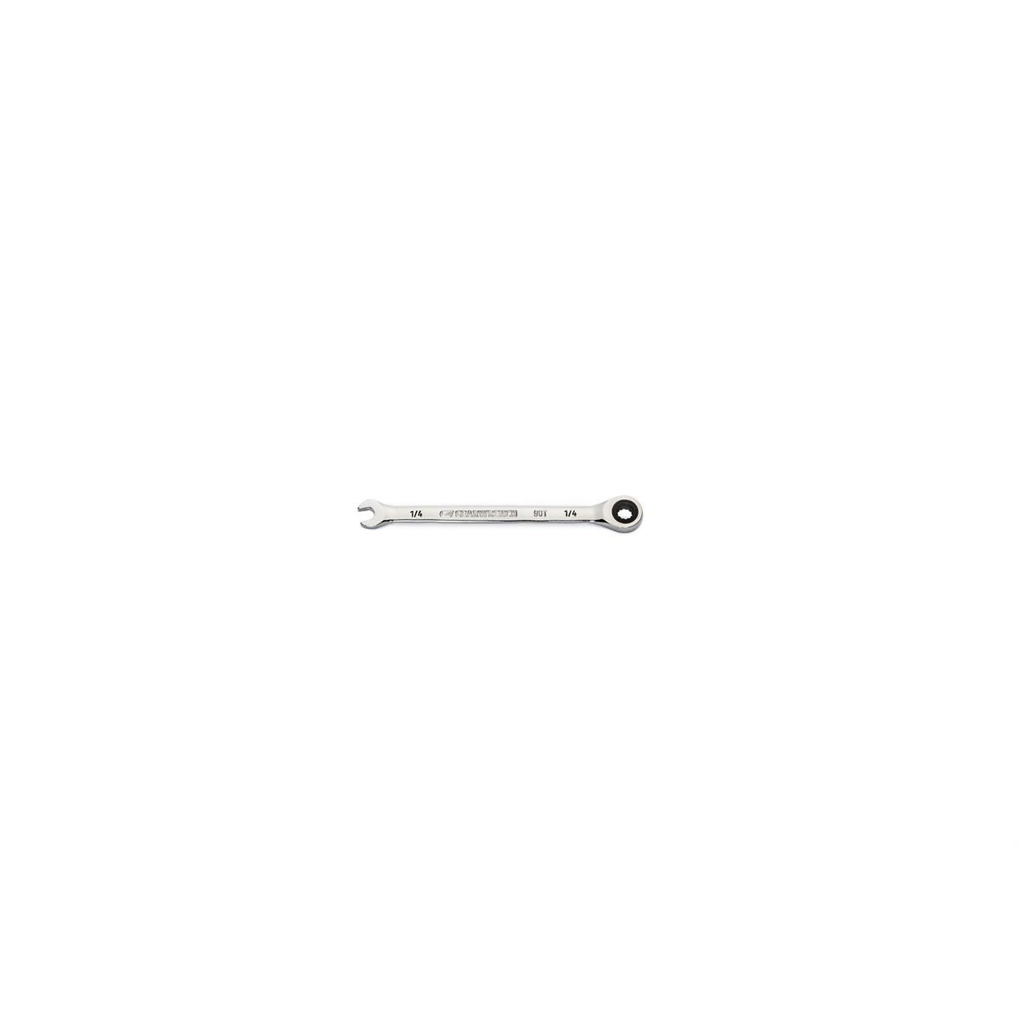 GearWrench Combination Ratchet Wrench — 1/4in., 90T, 12 Pt., Model# KDT86940