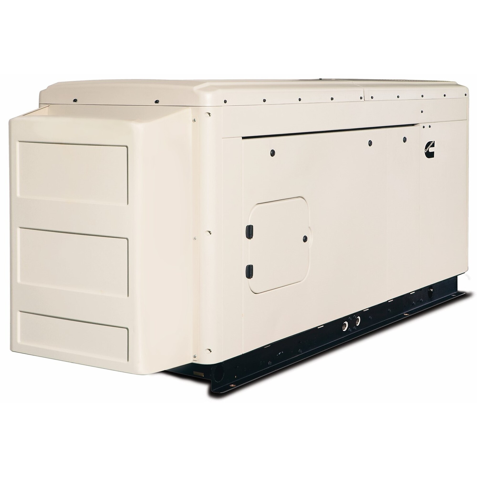 Cummins Power, QuietConnect Home Liquid-Cooled Standby Generator, Rated Kilowatts LP 50 Rated Kilowatts NG 50 Model# 277/480V 3ph RS50