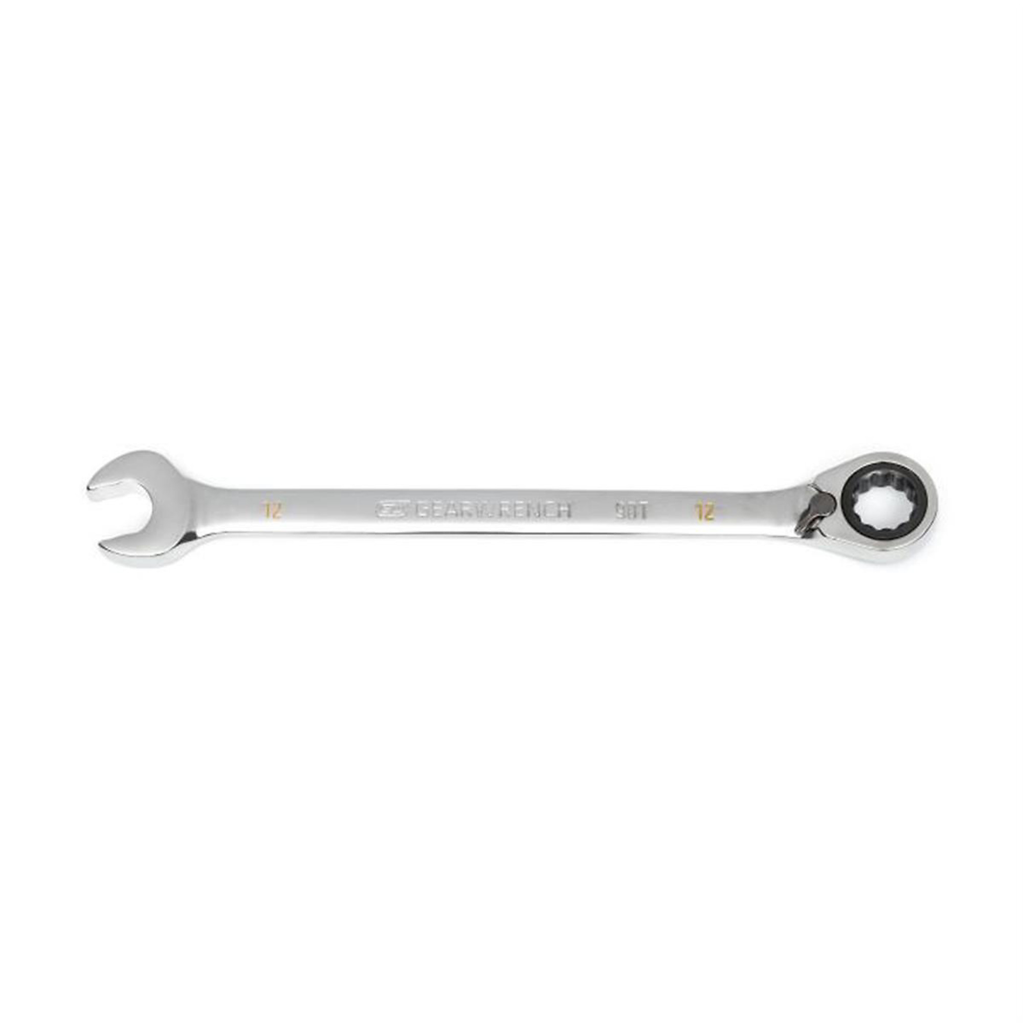 GearWrench Reversible Ratcheting Wrench — 12mm, 90-Tooth, 12-Point, Model# KDT86612